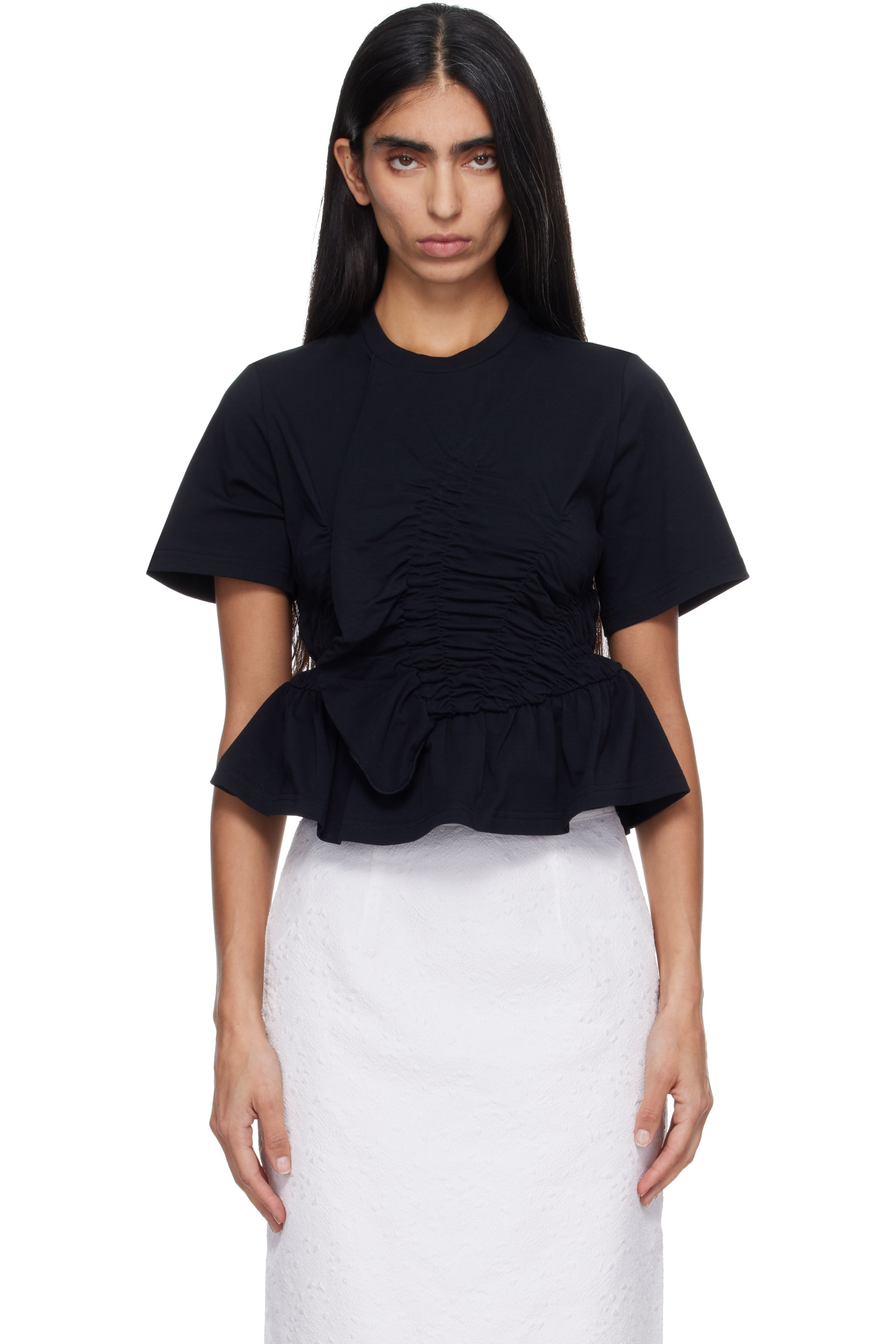 Cecilie Bahnsen - T-shirt Ace noir