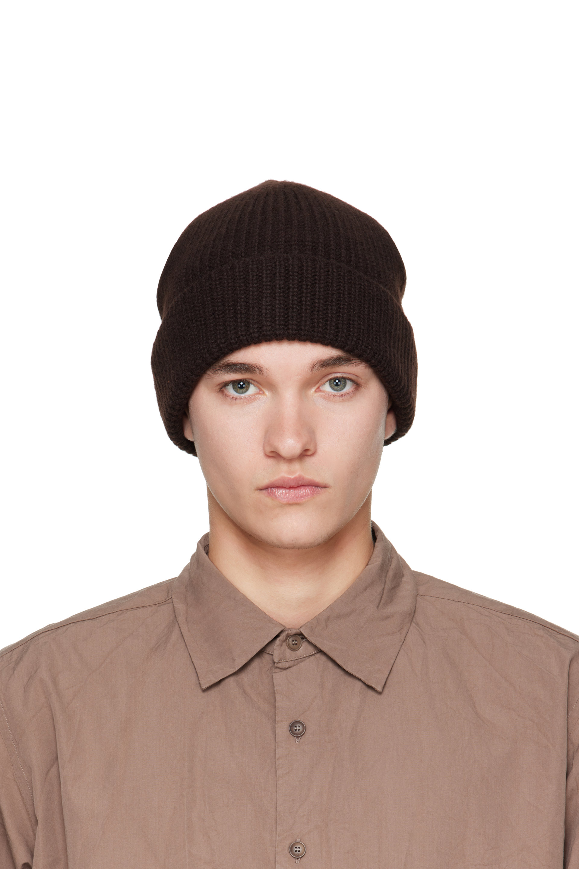 CASEY CASEY - Brown Wooly Beanie