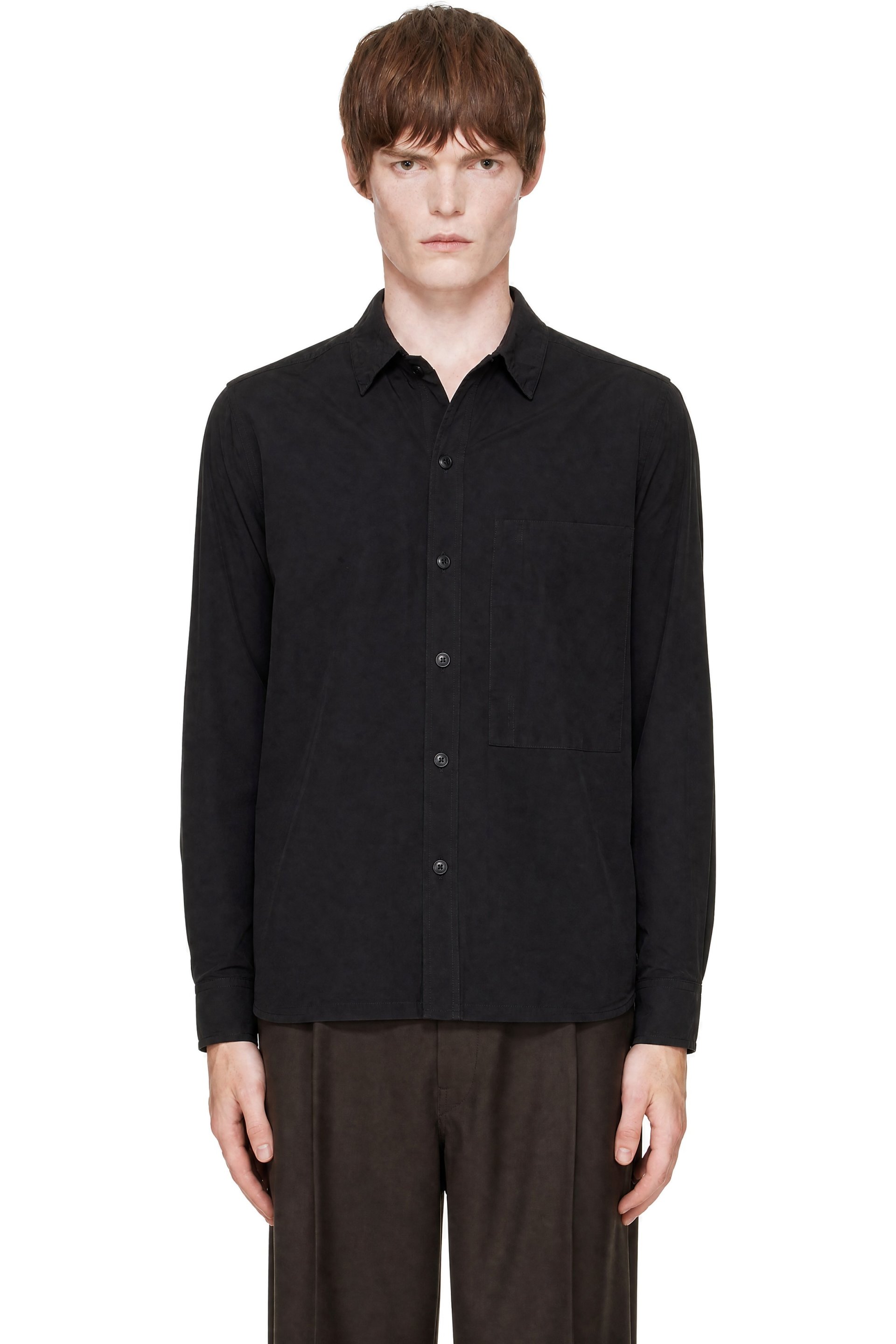 CASEY CASEY - Black New Fabu Overshirt