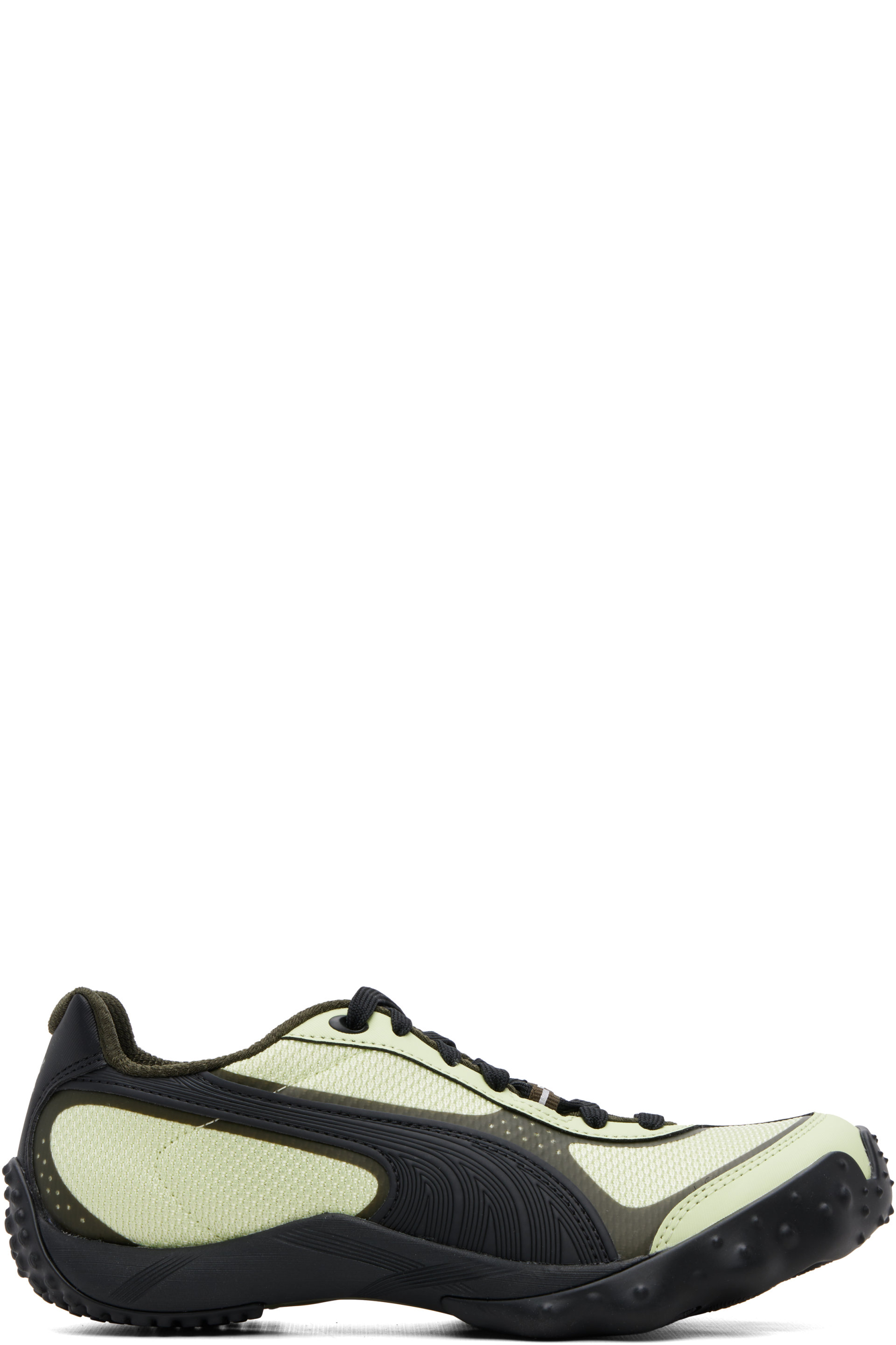 PUMA - Green & Black Achillium Sneakers