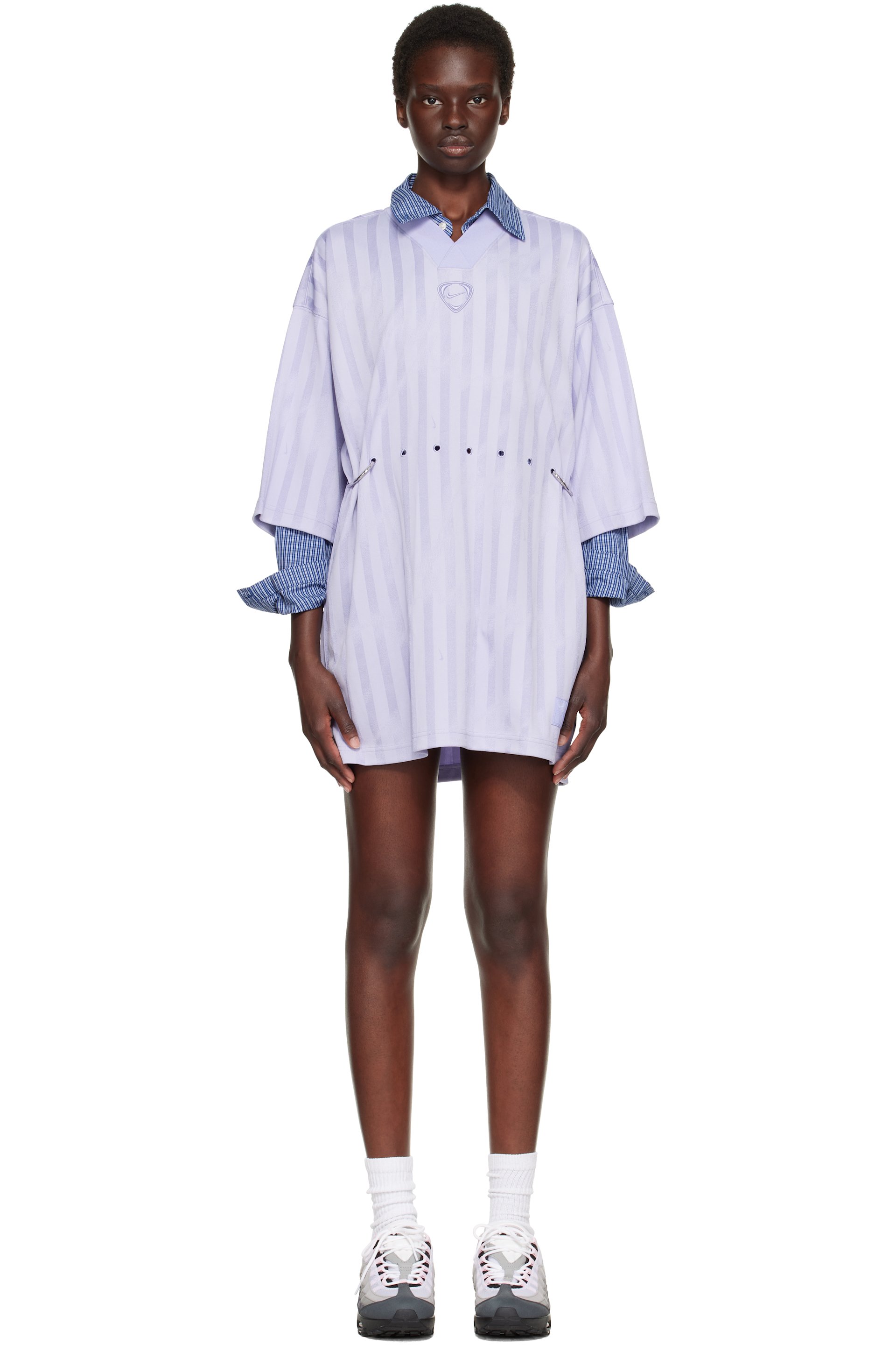 Nike - Purple T-shirt Minidress