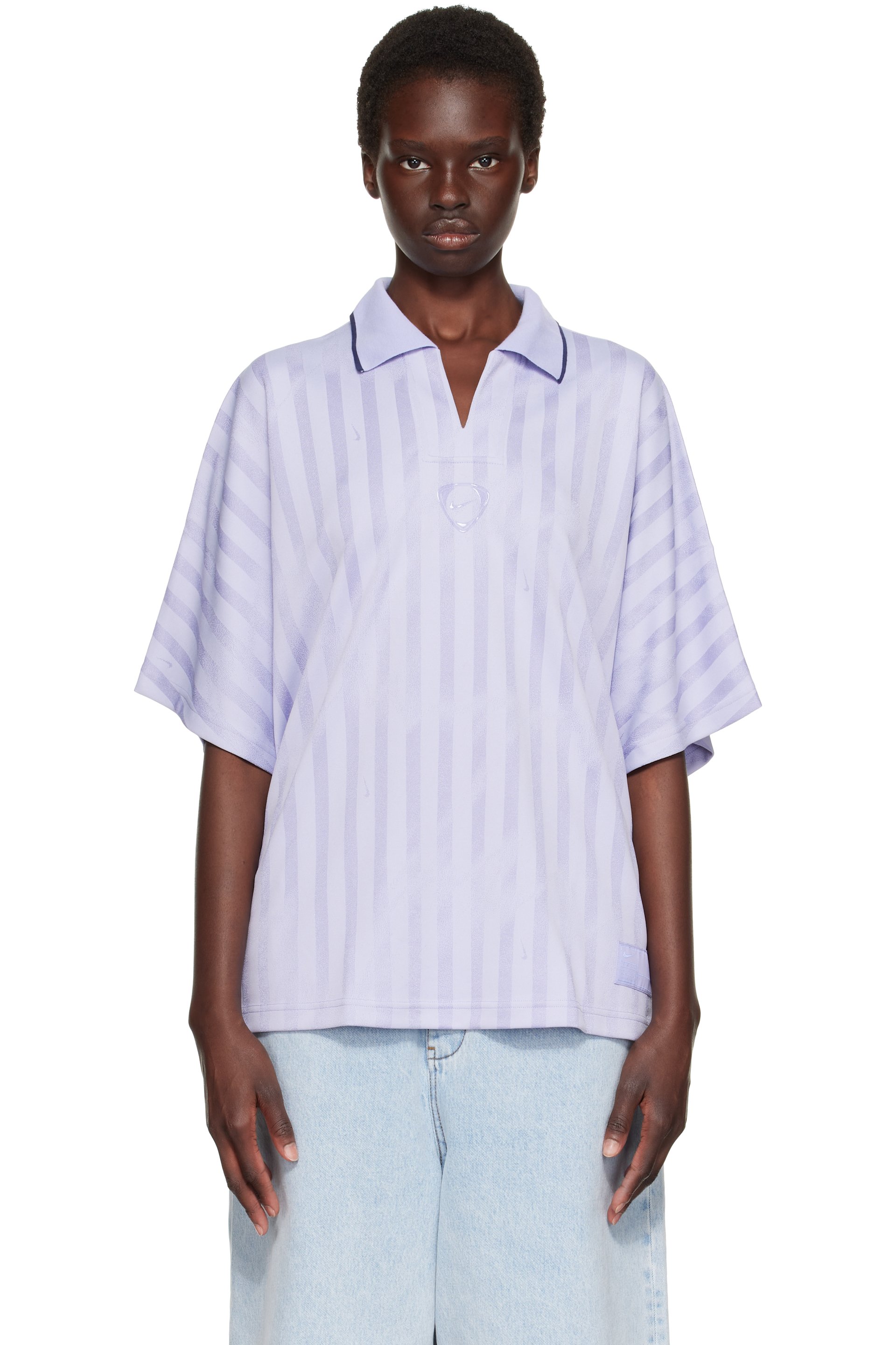 Nike - Purple Jersey Polo