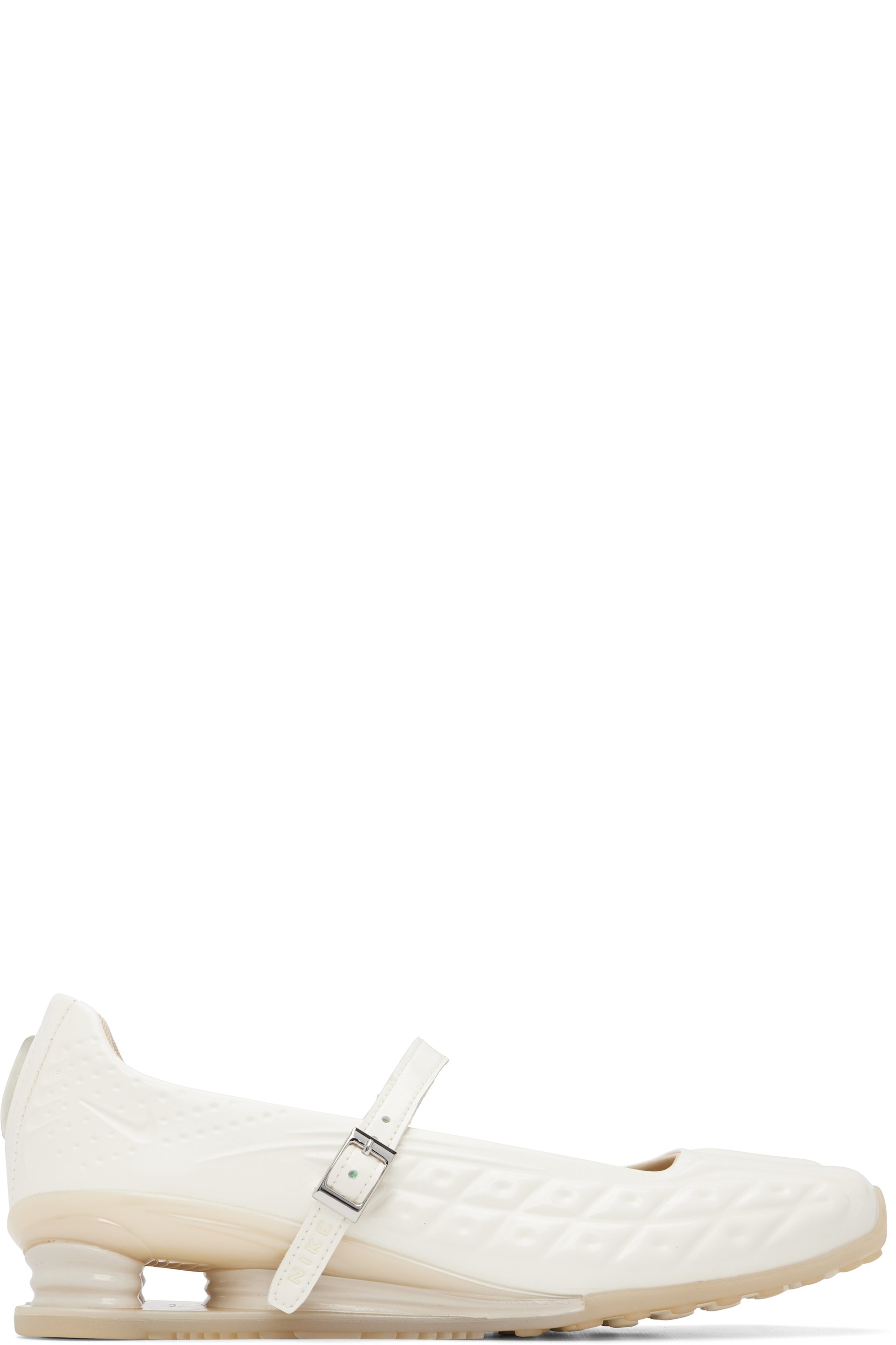 Nike - Baskets Shox Z Calistra blanc cassé