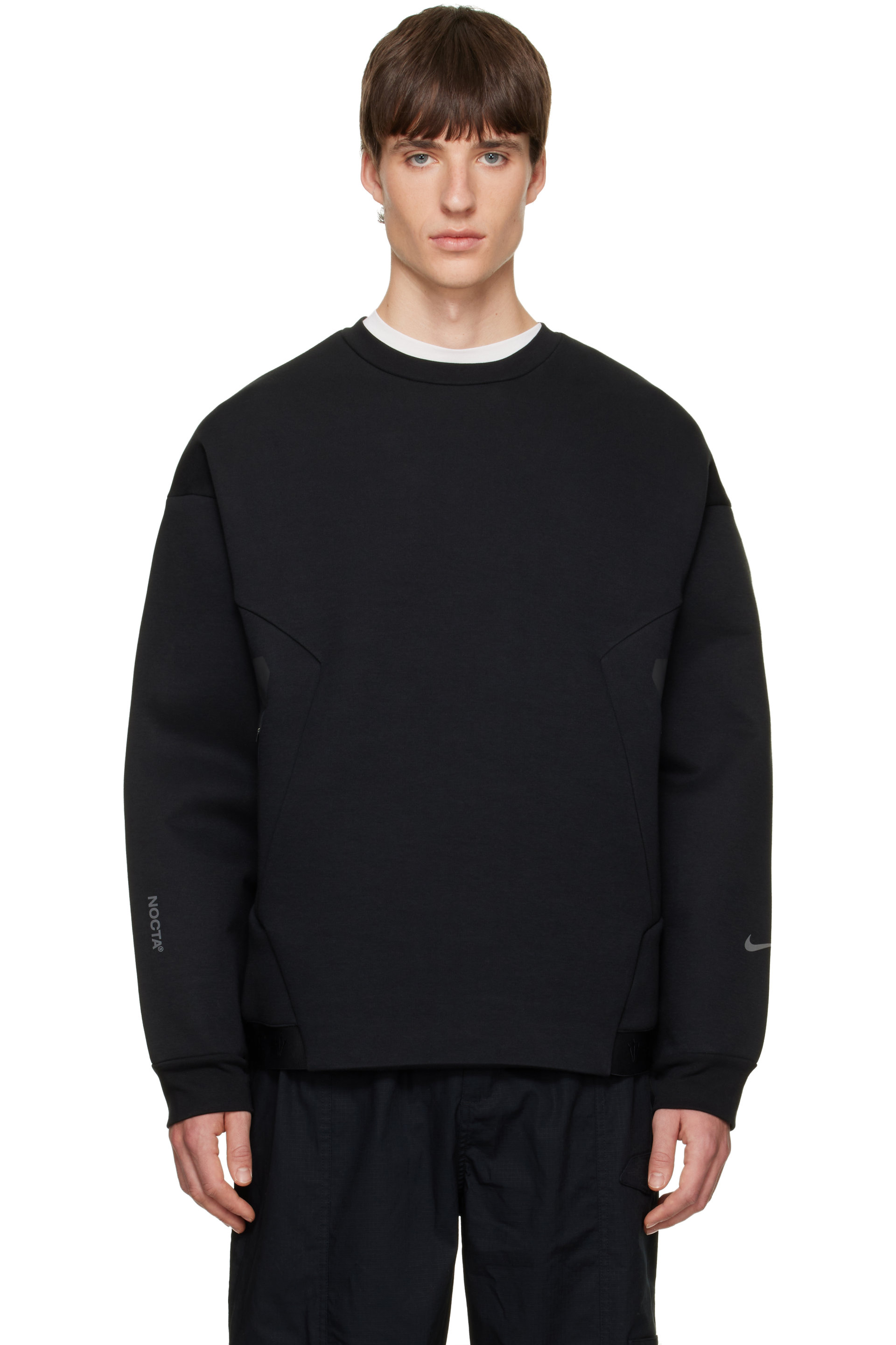 Nike - Black NOCTA Edition Trapeziud-Cut Sweatshirt