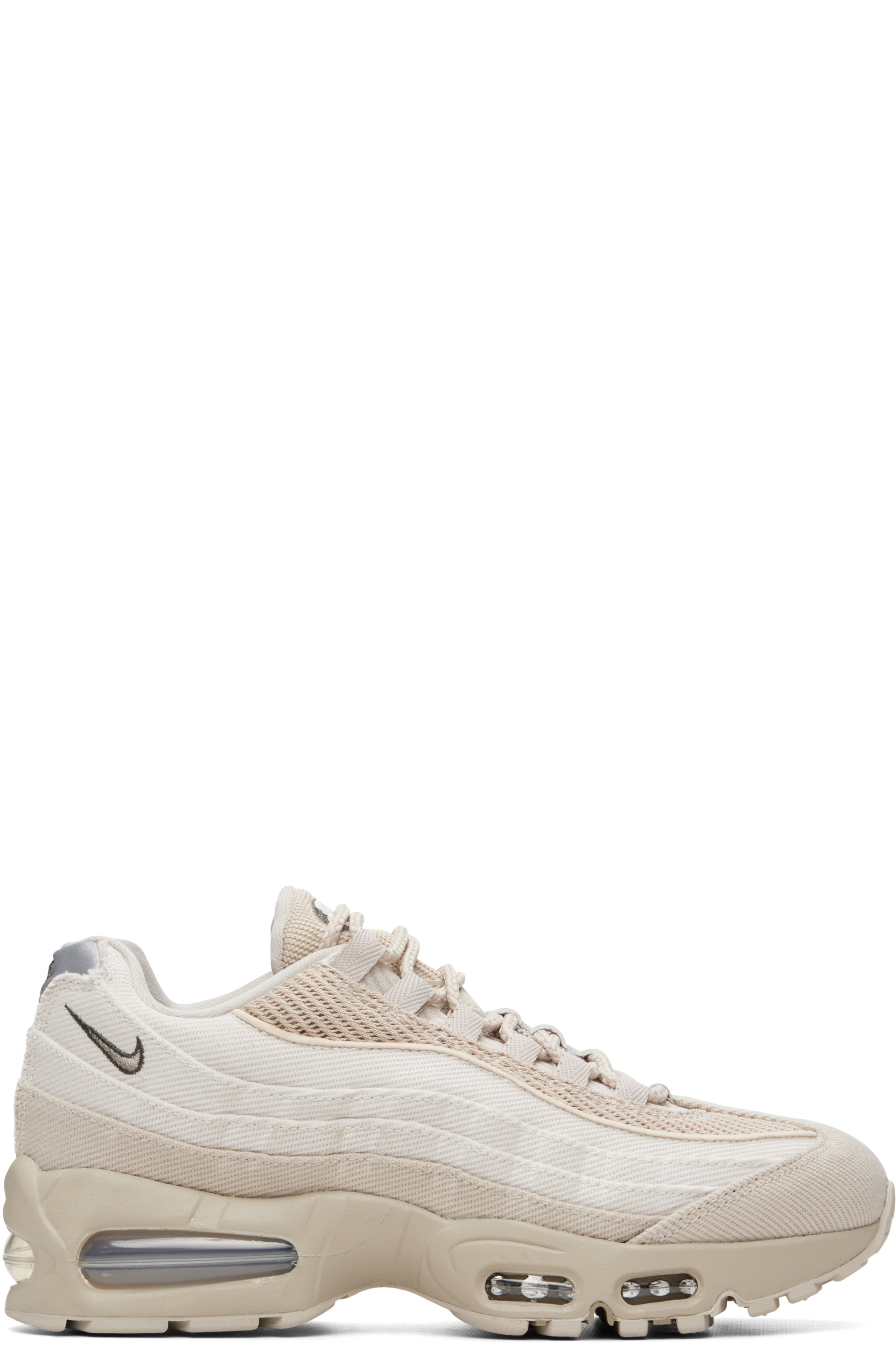 Nike - Beige Air Max 95 Big Bubble Sneakers