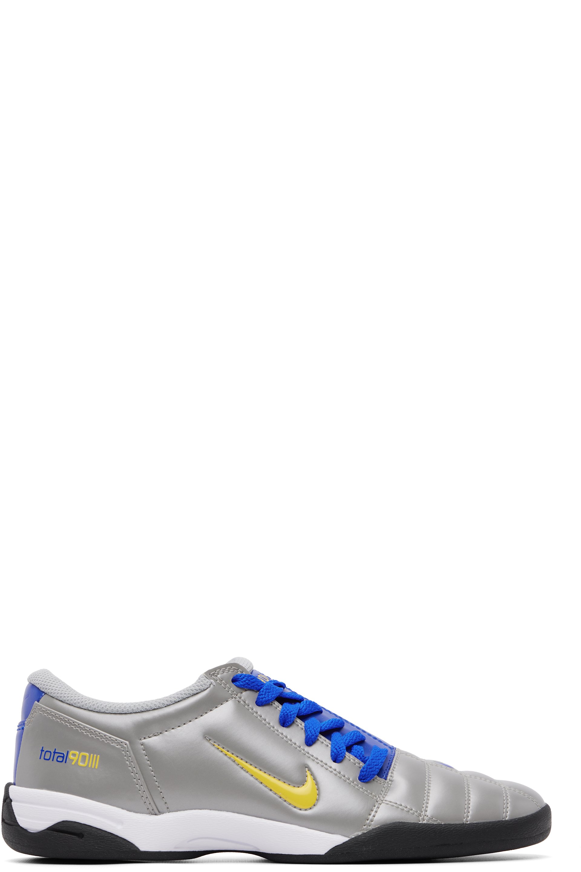 Nike - Silver & Navy Total 90 Sneakers