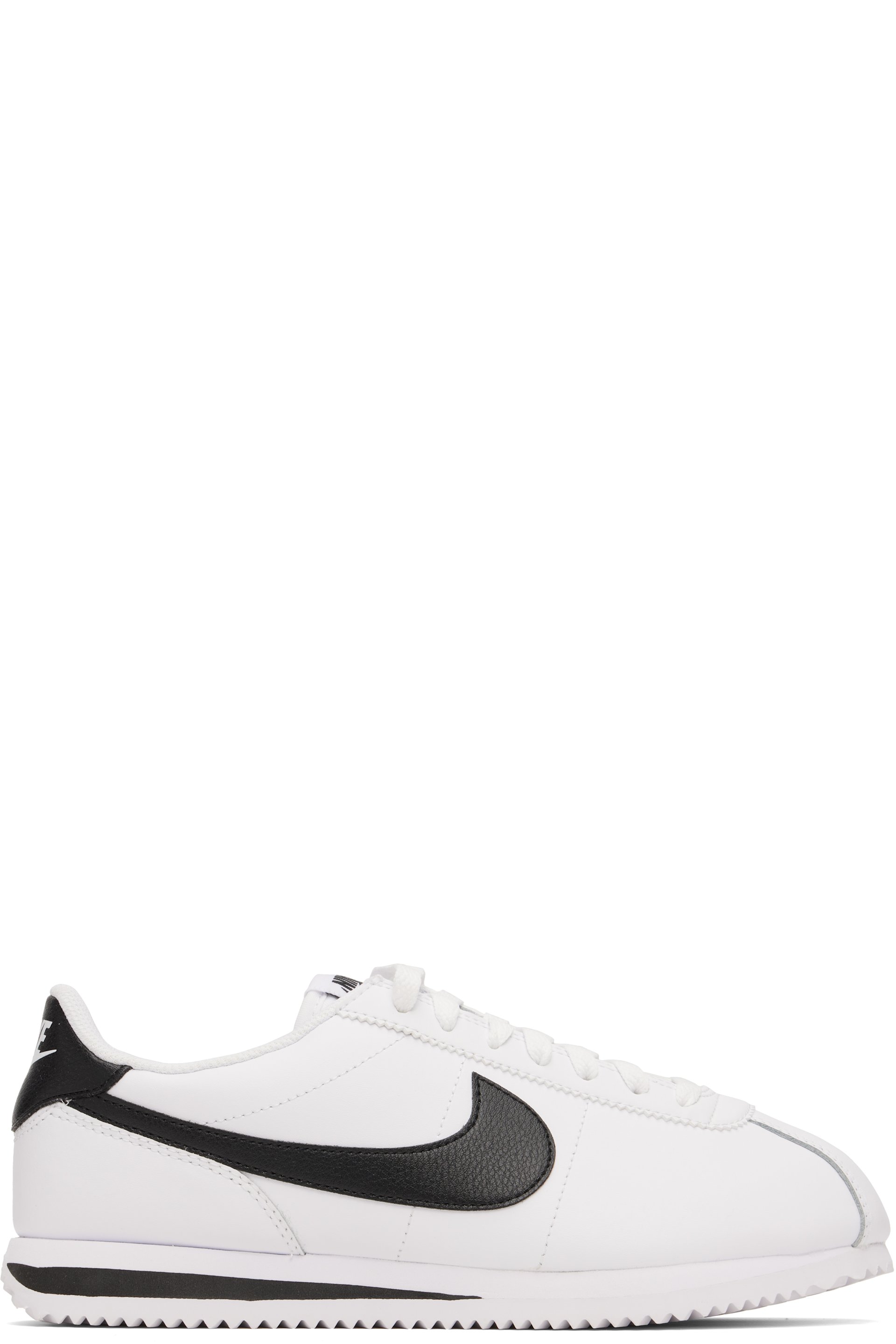Nike - White Cortez Leather Sneakers