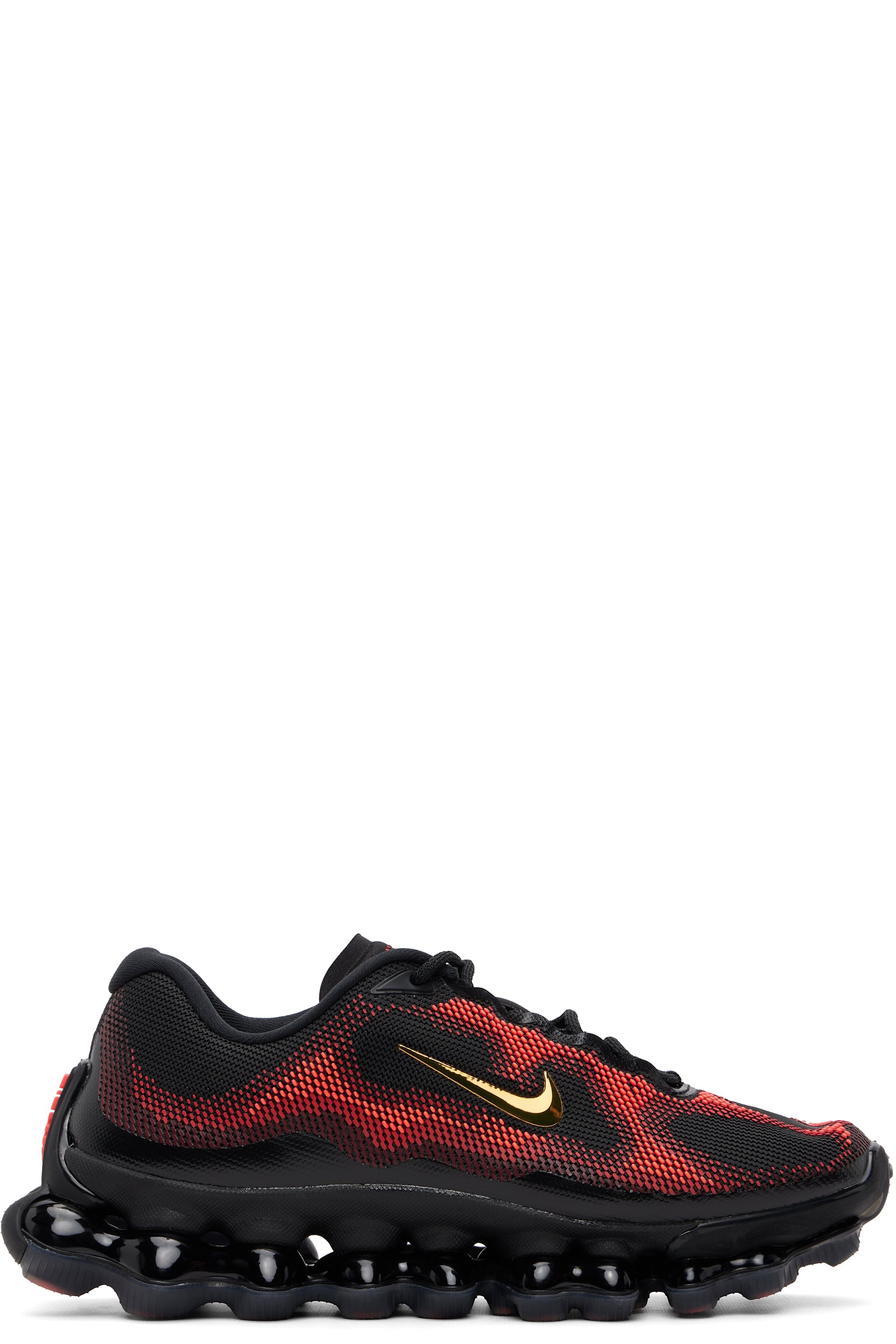 Nike - Black & Red Air Liquid Max Sneakers