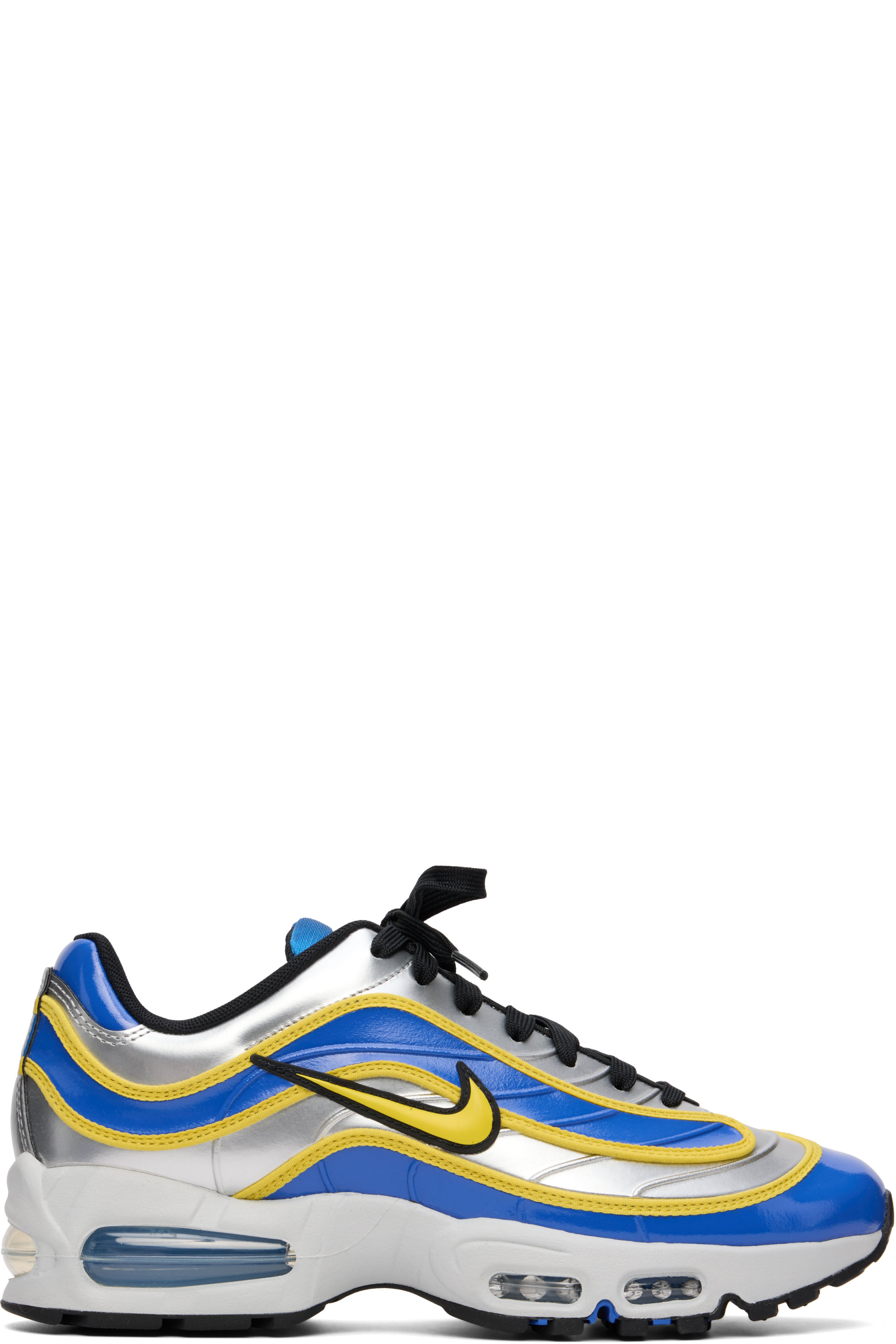 Nike - Silver & Blue Air Max 'Joga Bonito' R9 Sneakers