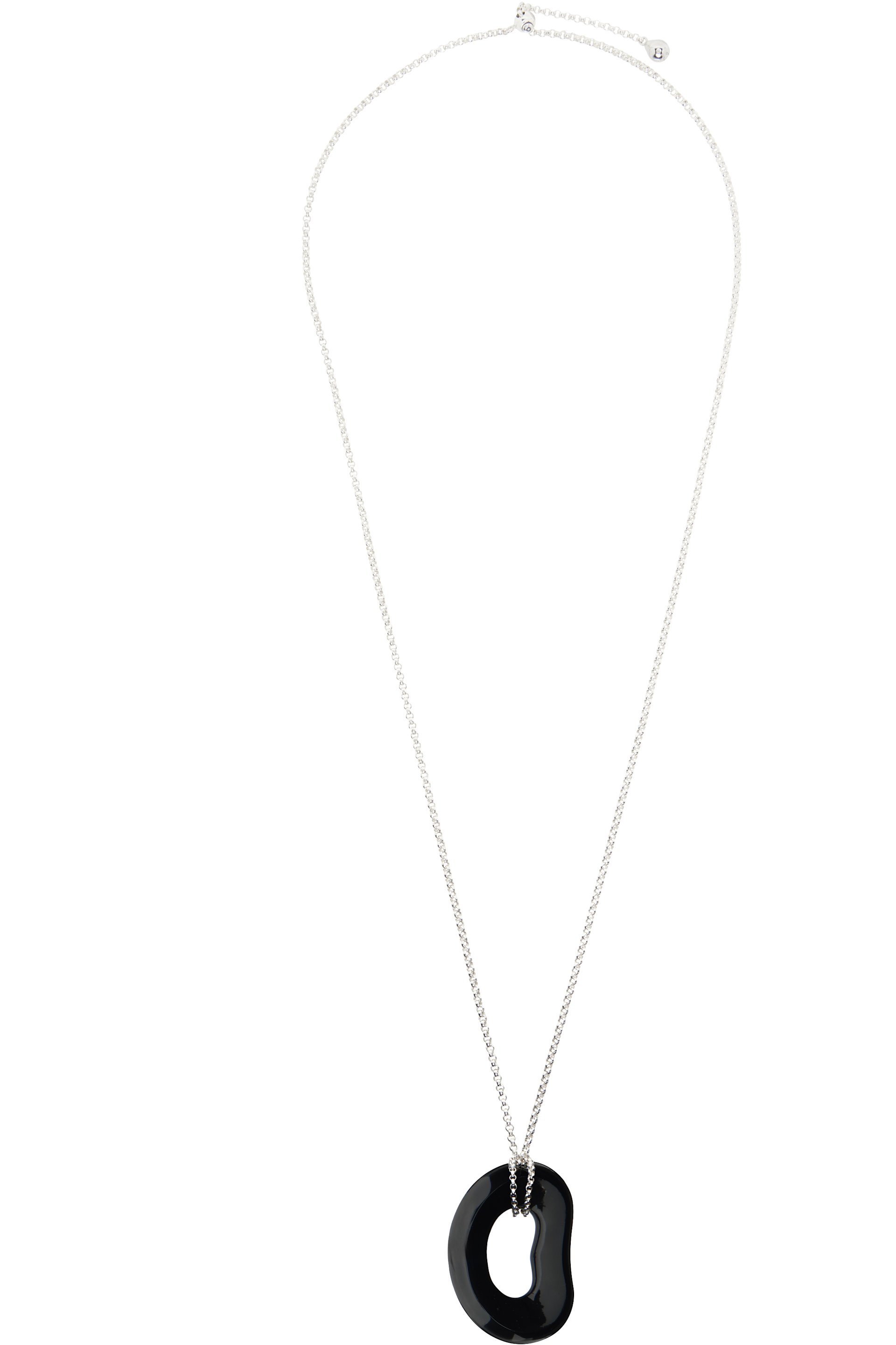 C.Chesnais - Collier Shima à pendentif en onyx
