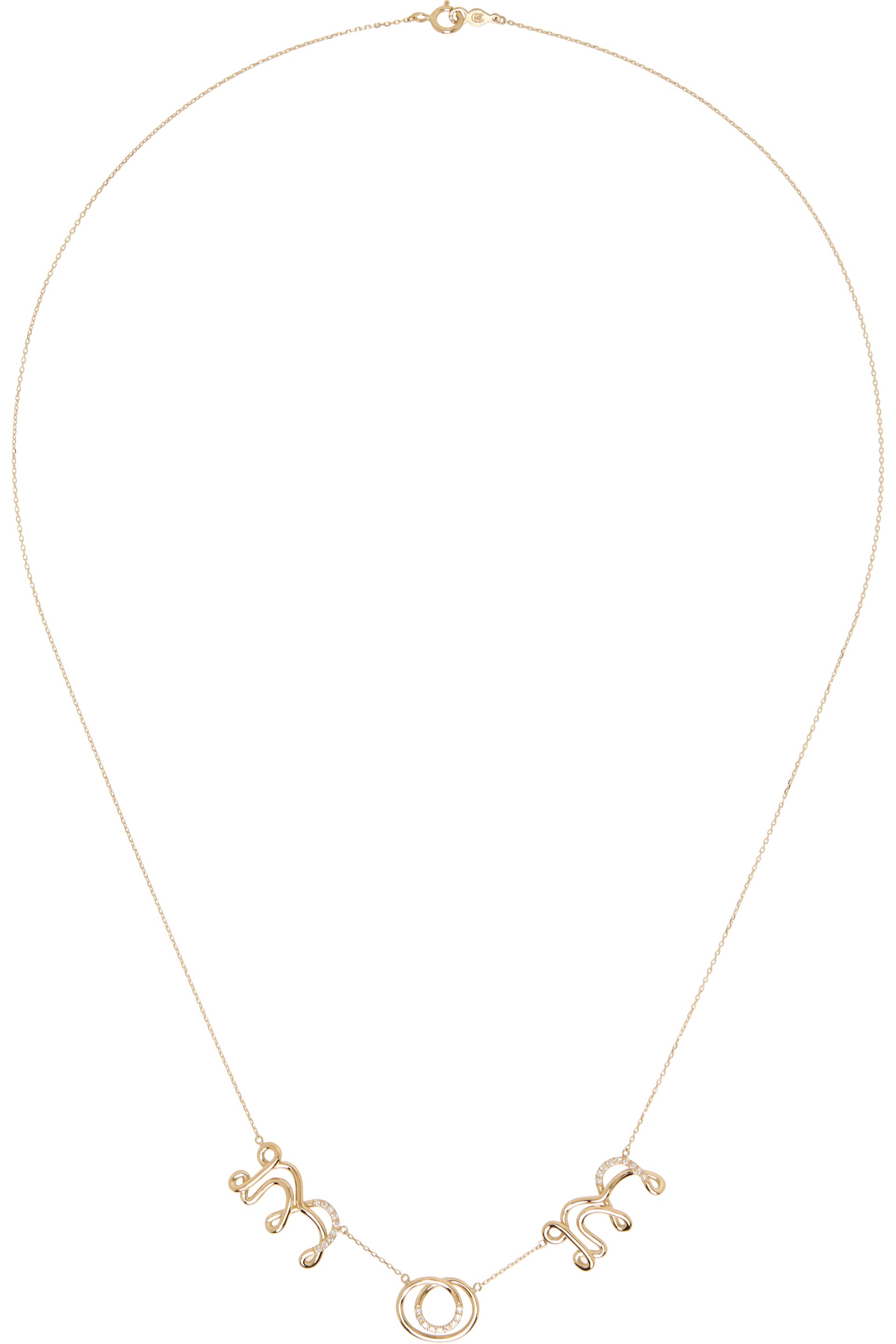 C.Chesnais - Alphajoaillerie 'MOM' Necklace