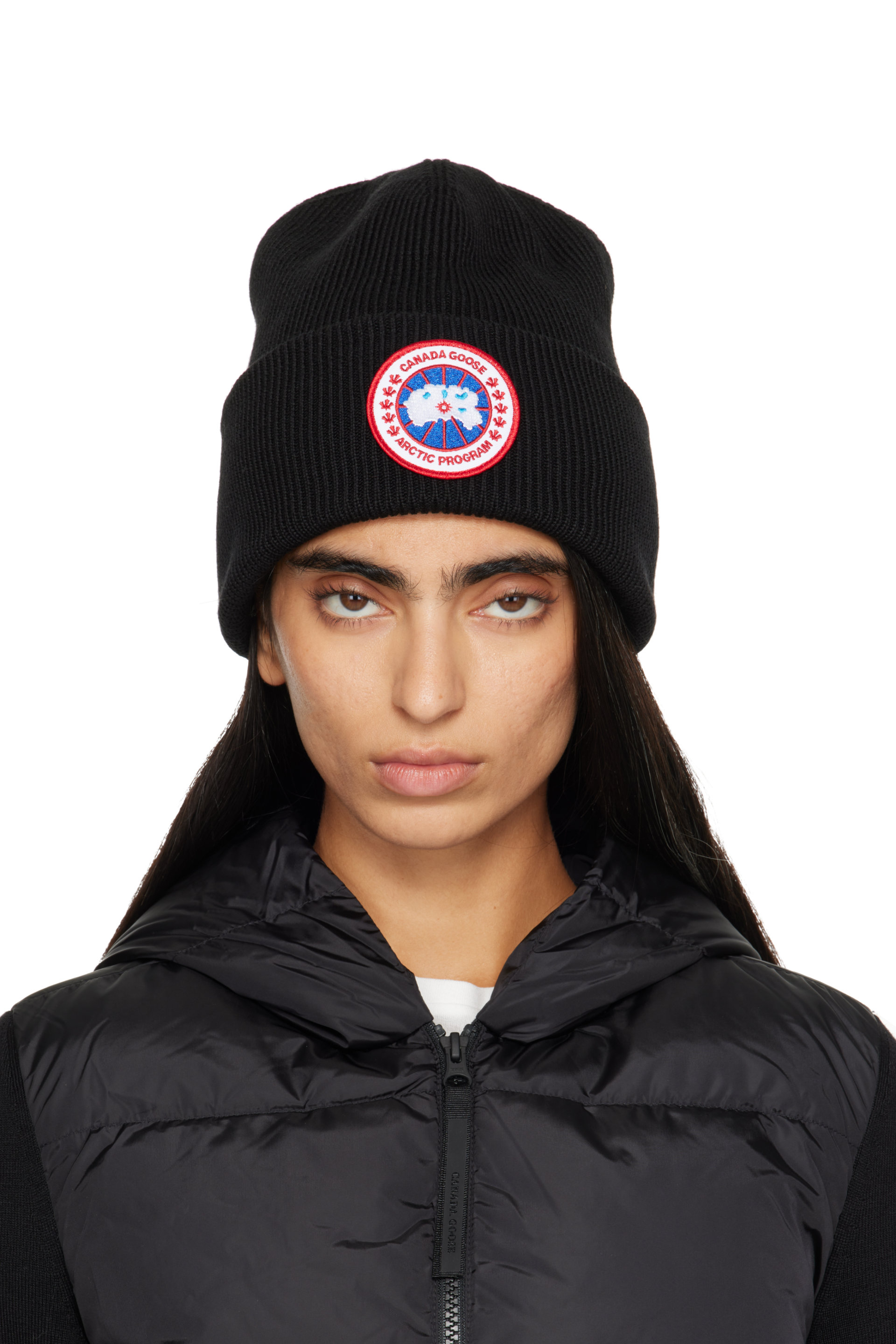 Canada Goose - Black 'Arctic Toque' Beanie