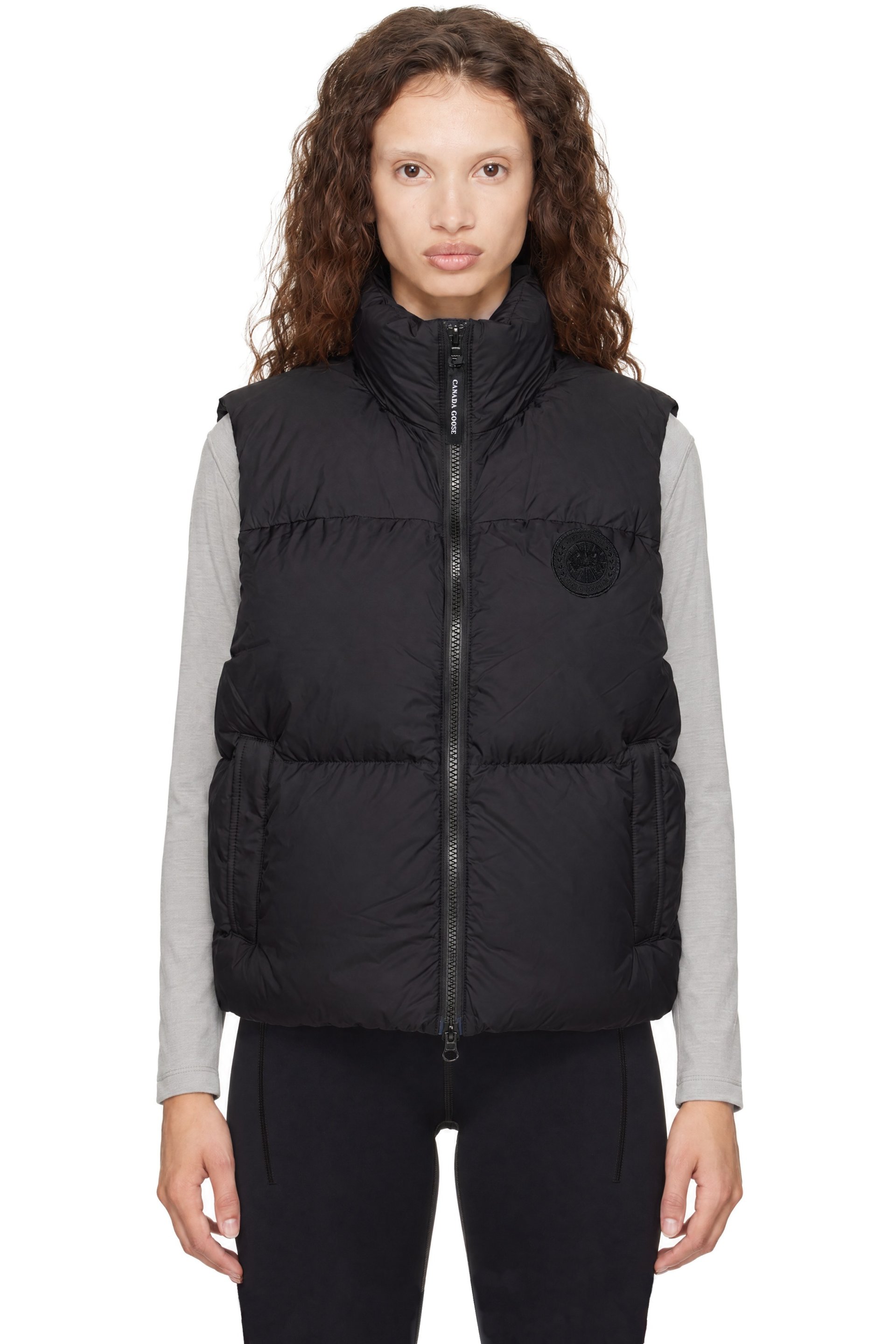 Canada Goose - ブラック Fallon パファー ダウンベスト