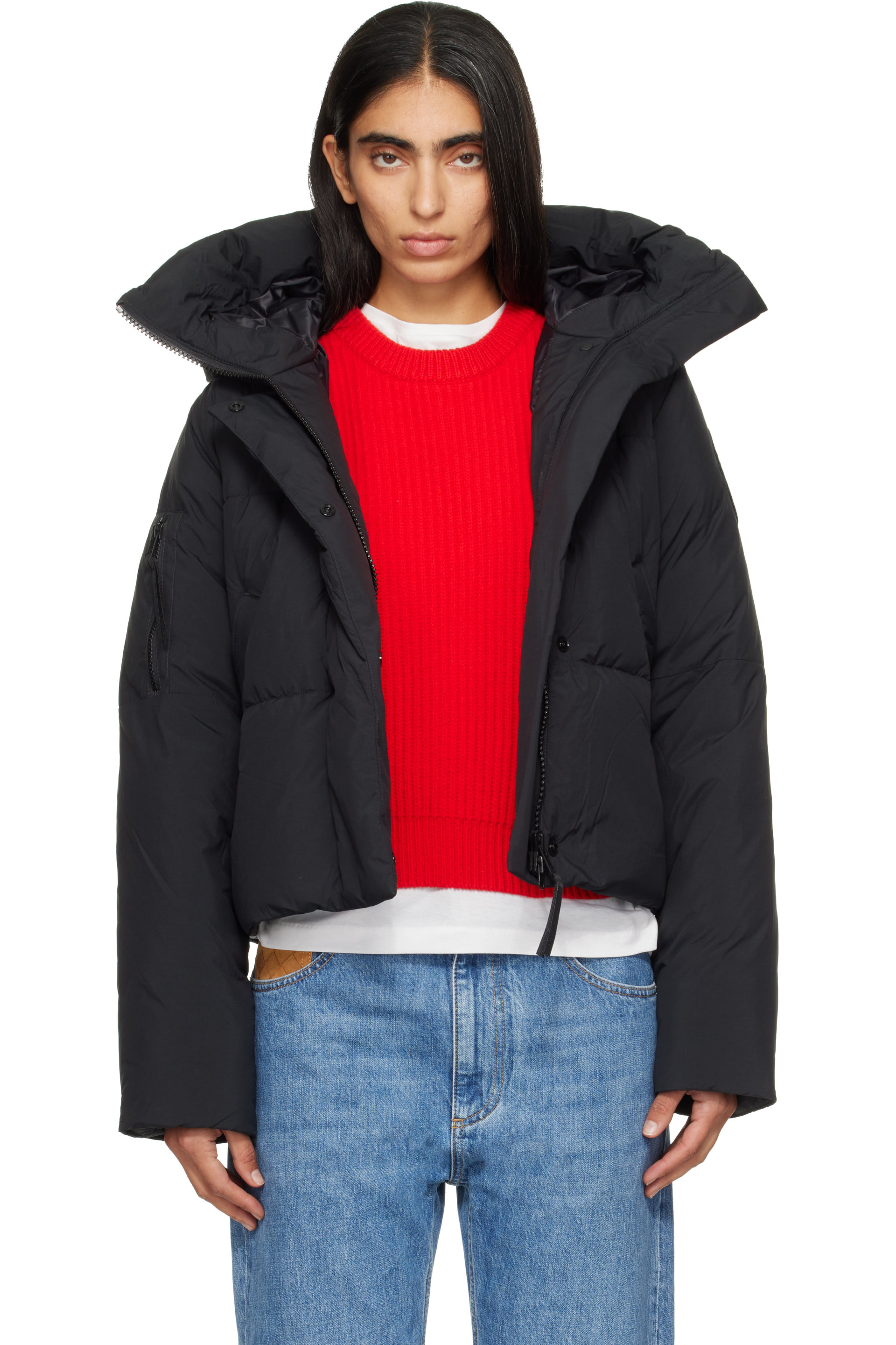 Canada Goose - Blouson matelassé Chilliwack noir rembourré en duvet