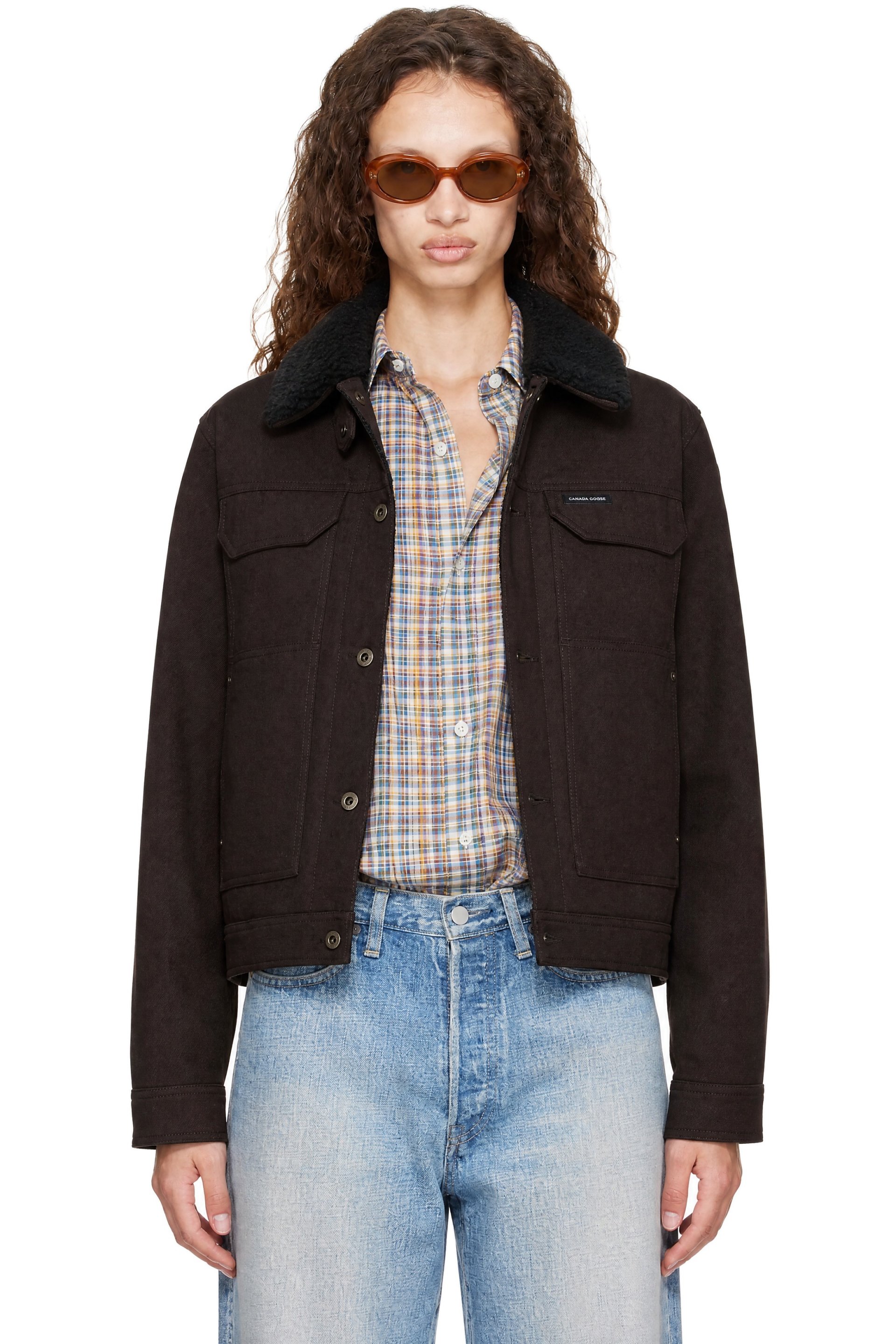 Canada Goose - Blouson aviateur Ash léger brun