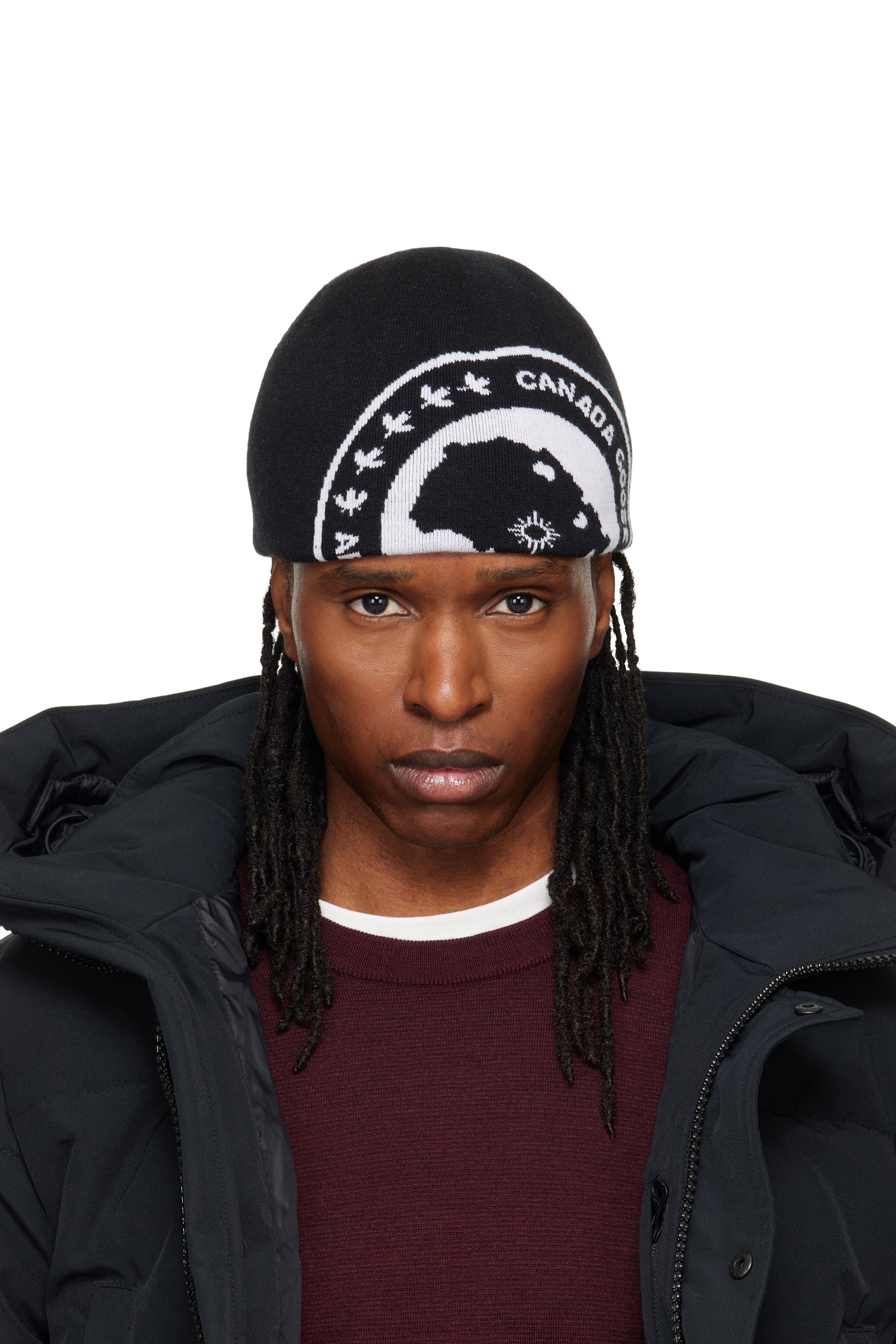 Canada Goose - ブラック Arctic Contrast ビーニー