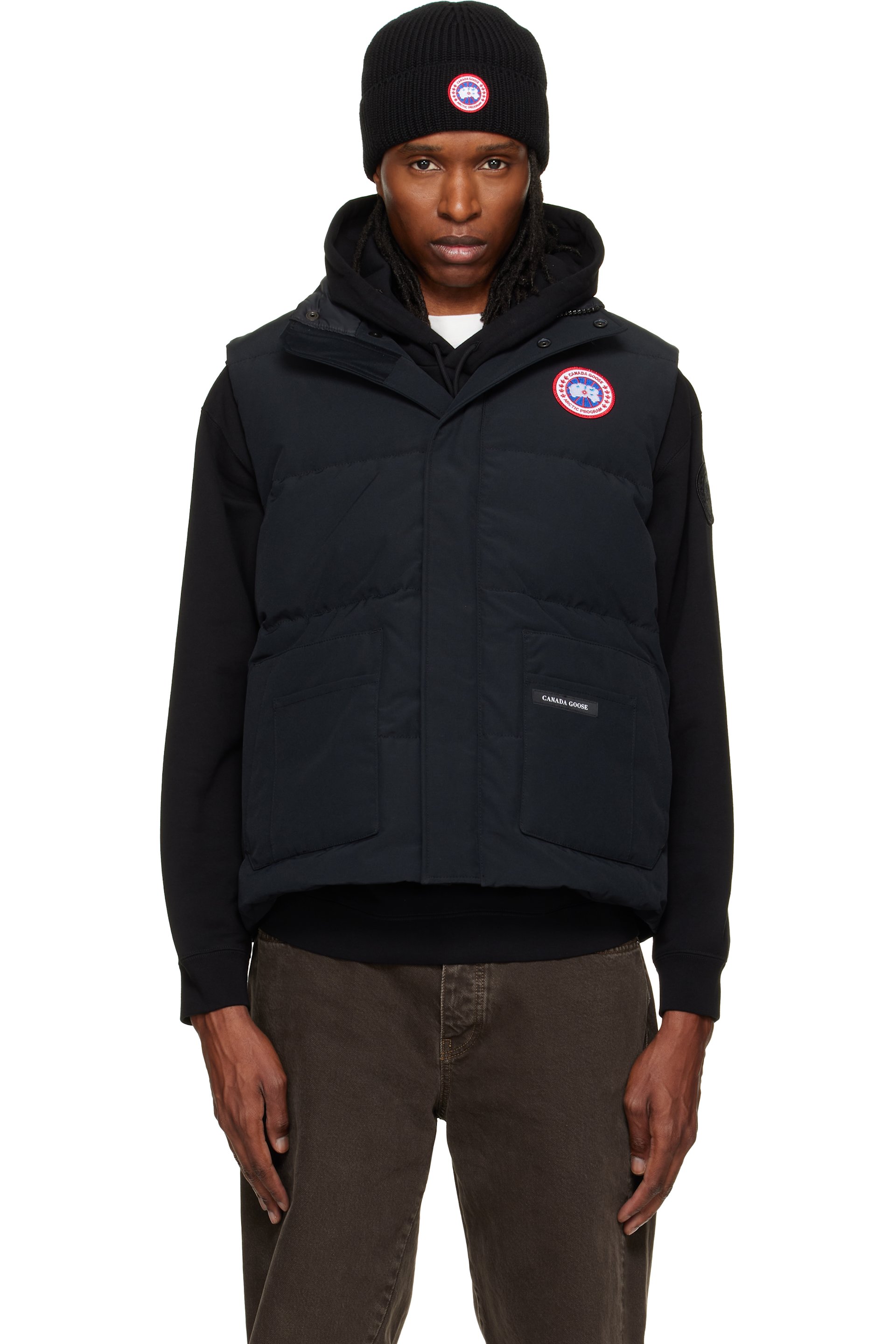 Canada Goose - ブラック Legacy Freestyle ダウンベスト