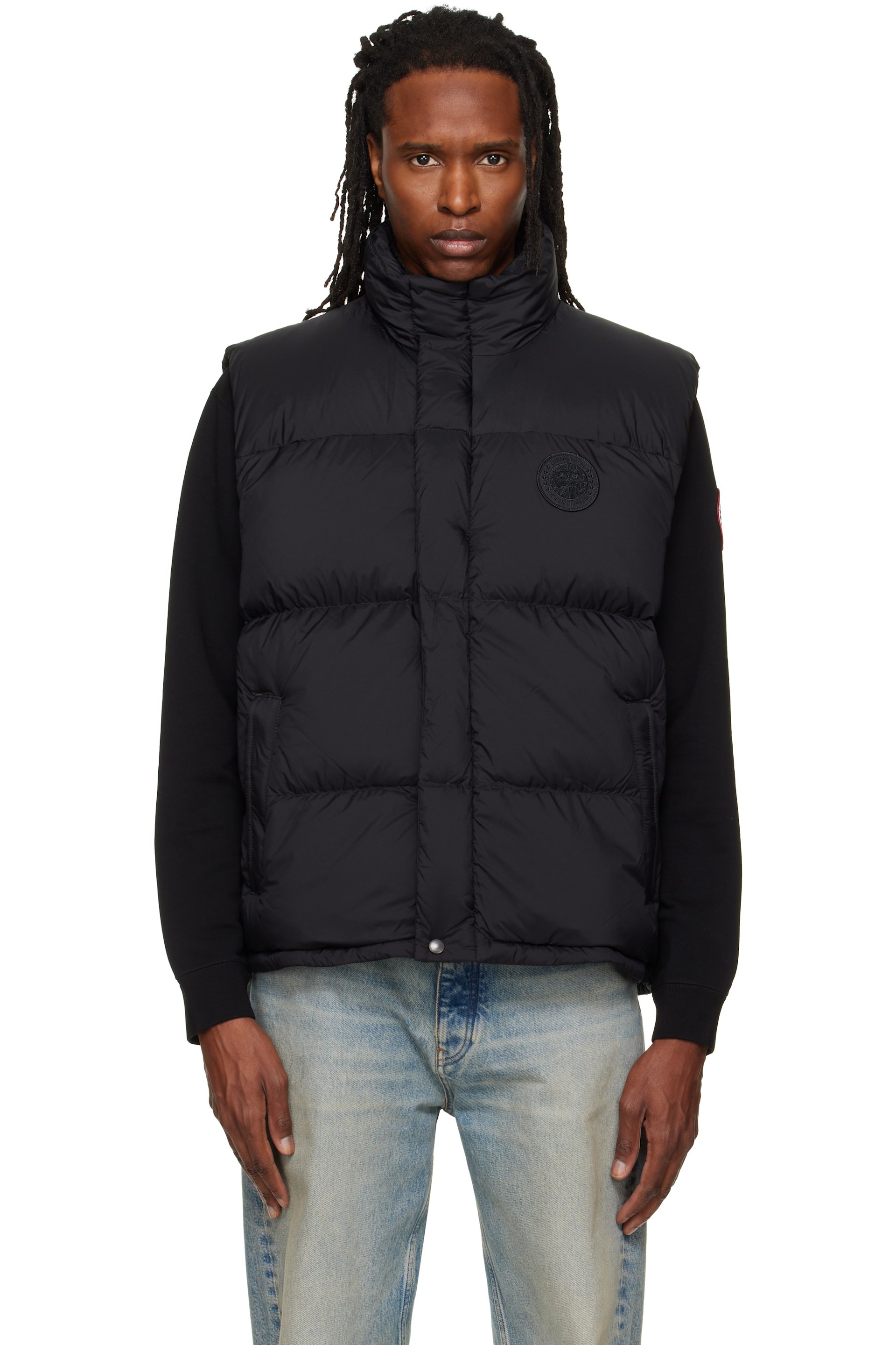 Canada Goose - ブラック Sterling パファー ダウンベスト