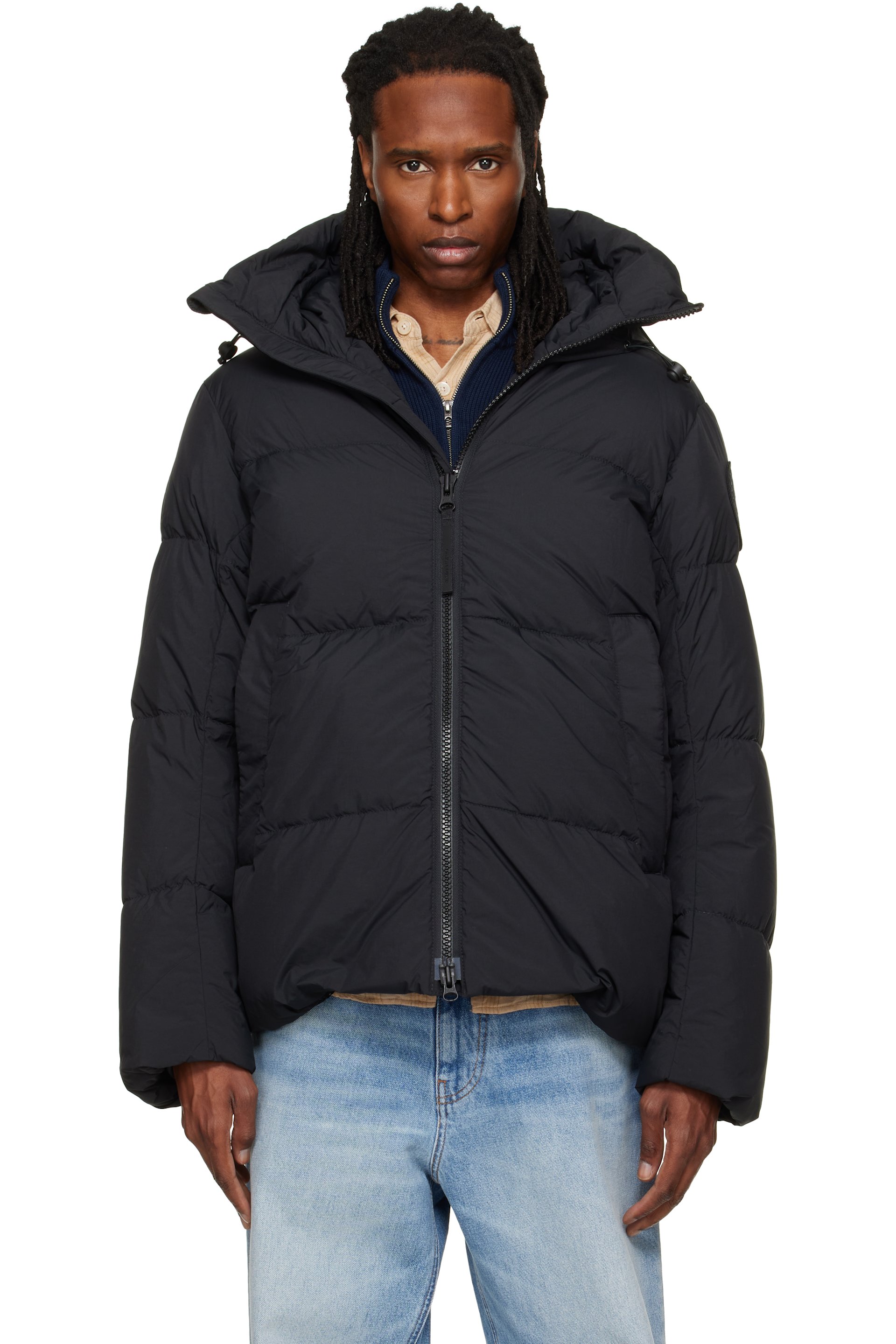 Canada Goose - 黑色 Crofton EnduraLuxe 羽绒夹克