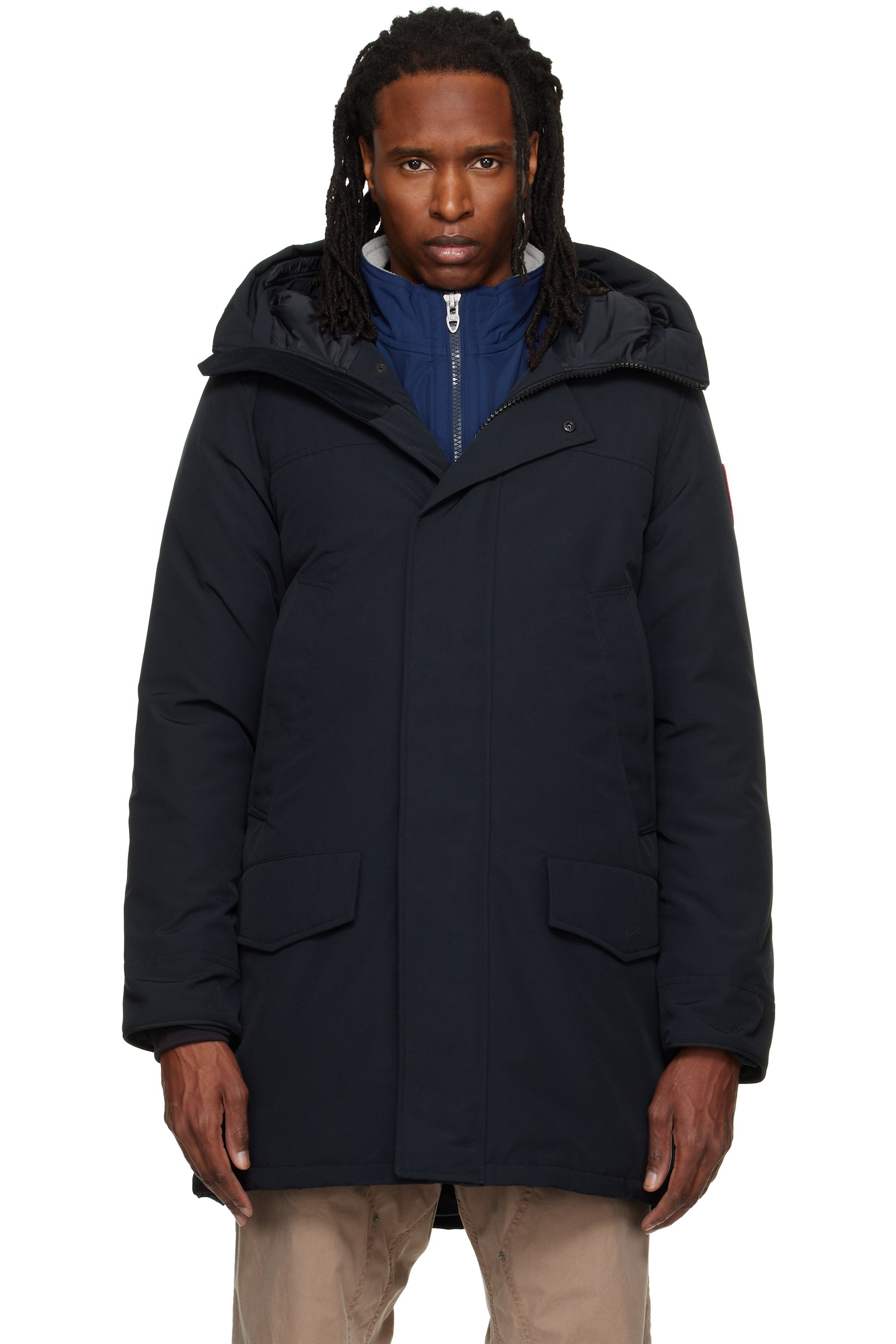 Canada Goose - 黑色 Langford 羽绒大衣