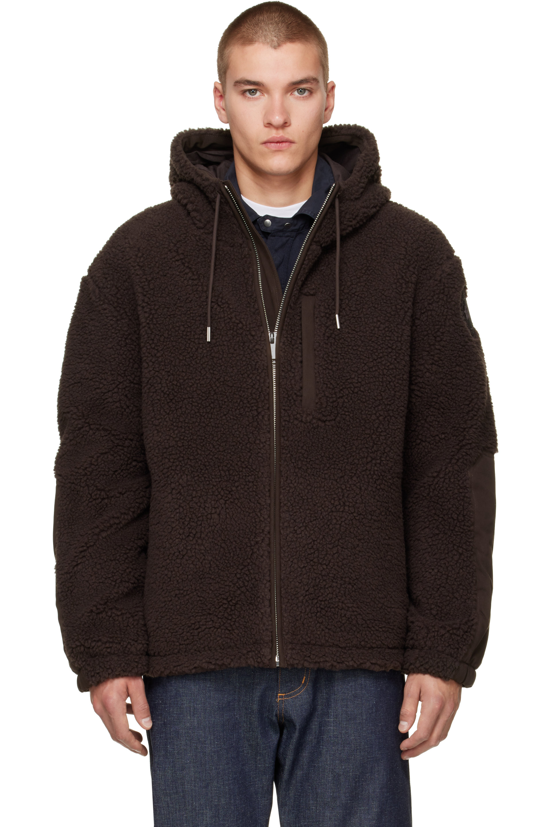 Canada Goose - Brown Harrier Full Zip Fleece Jacket