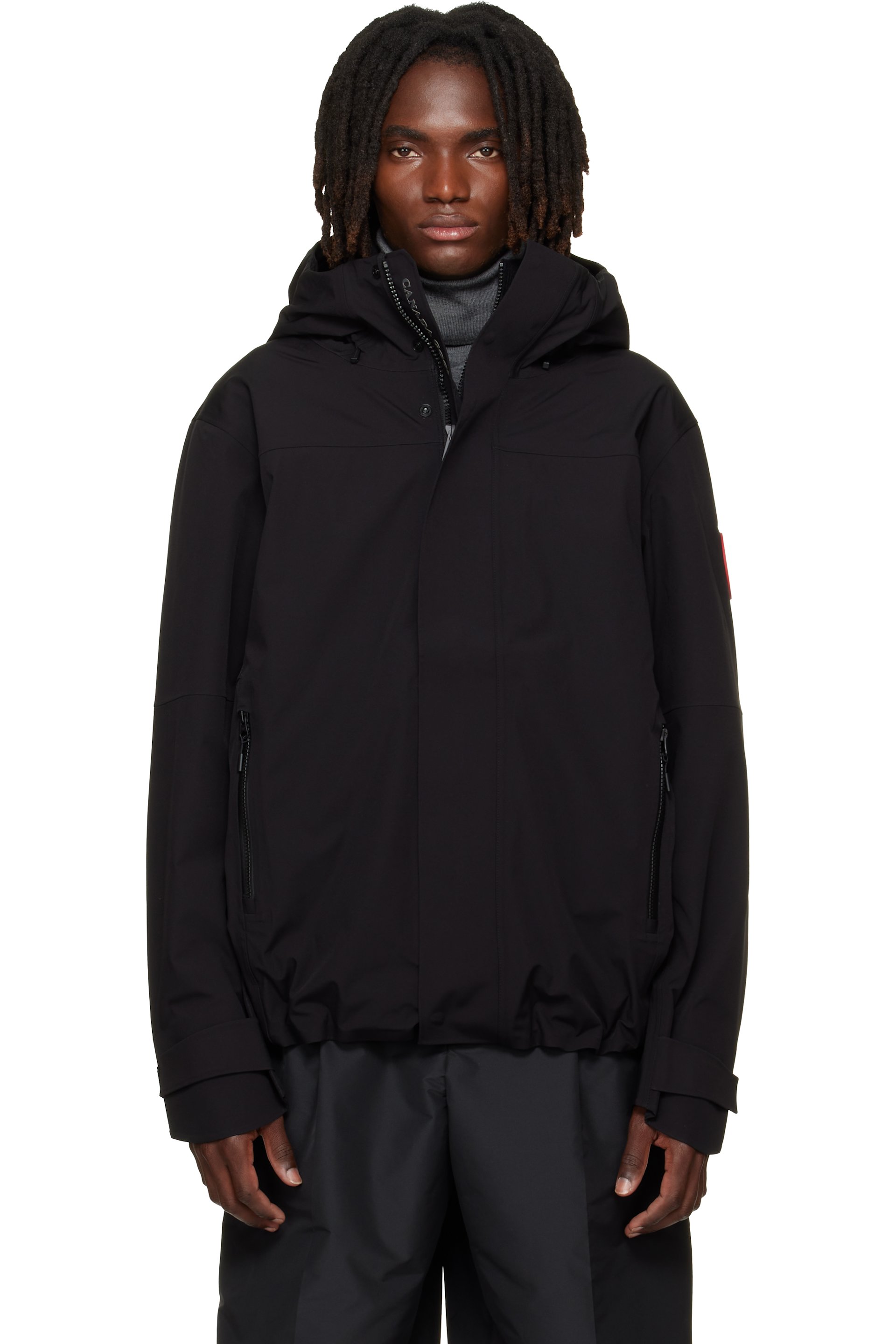 Canada Goose - Black Rupert Rain Jacket