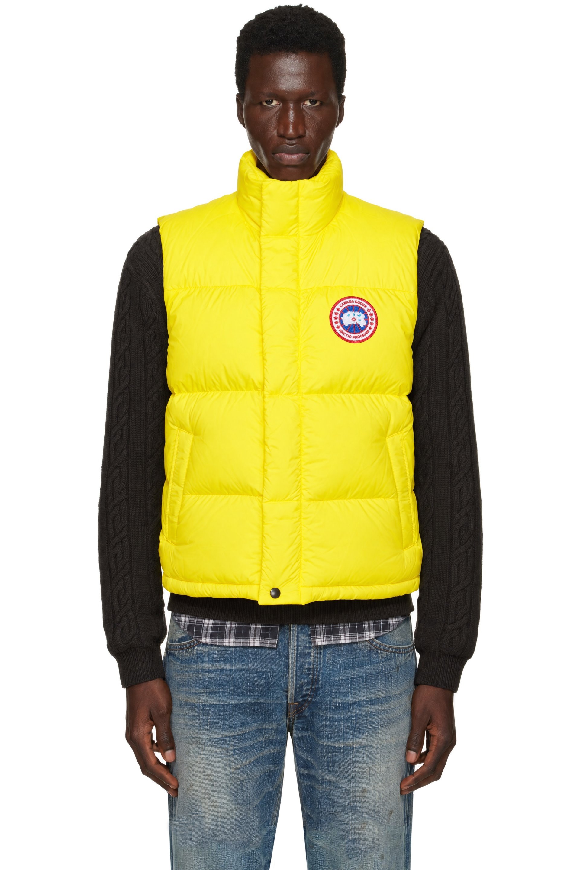 Canada Goose - Yellow Sterling Down Puffer Vest
