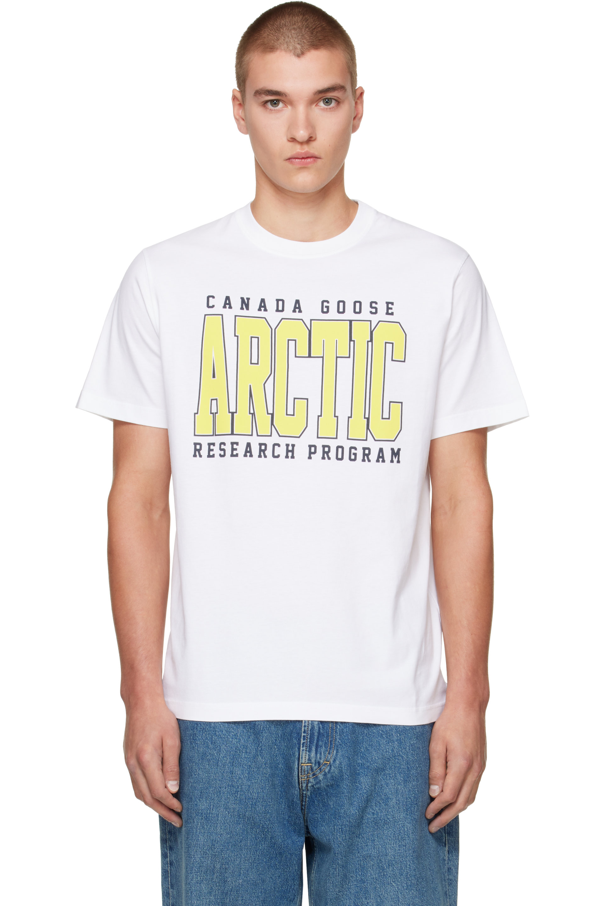 Canada Goose - White Ocra Arctic T-shirt