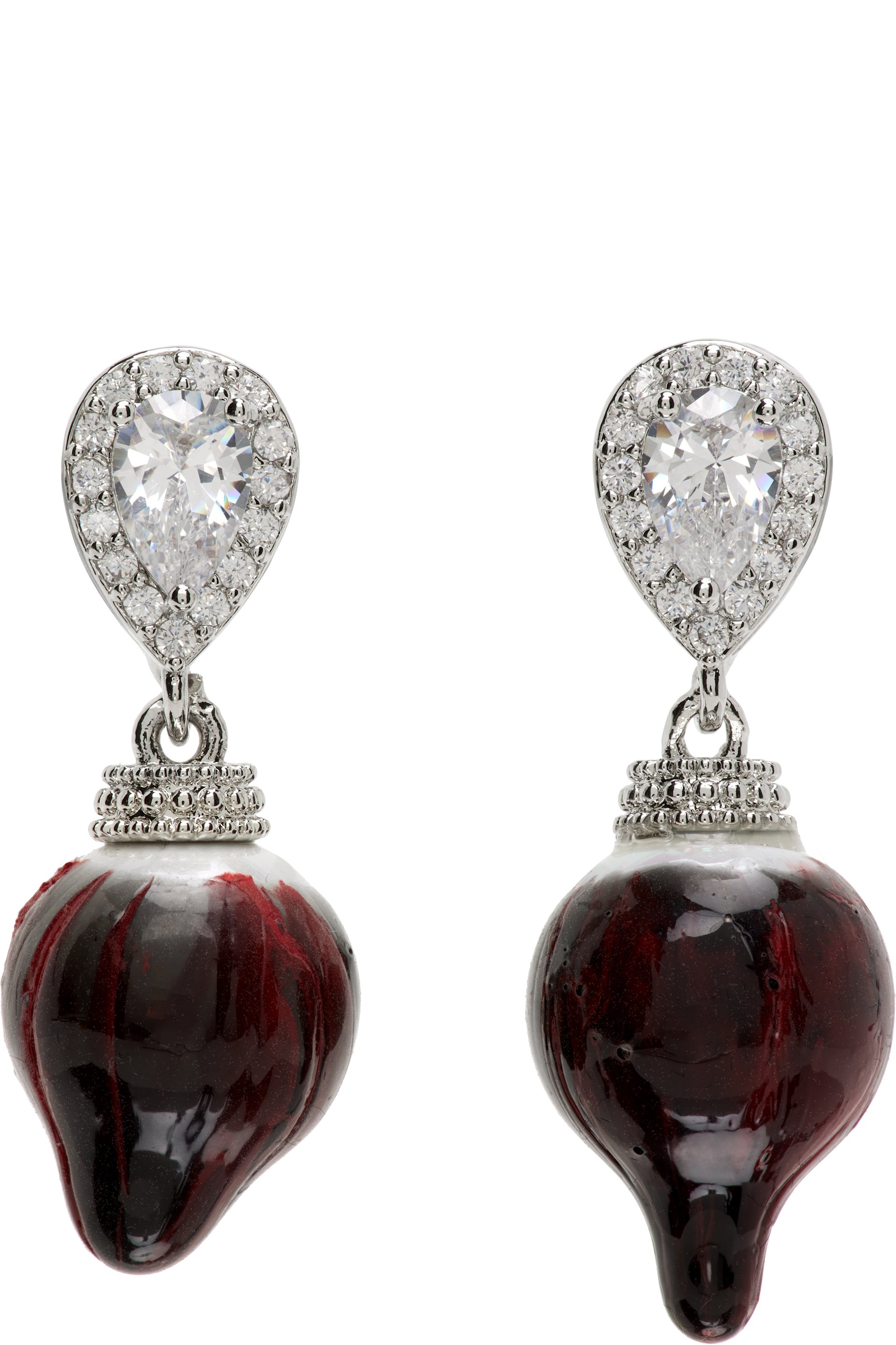 Ottolinger - Faux-Pearl Drop Earrings