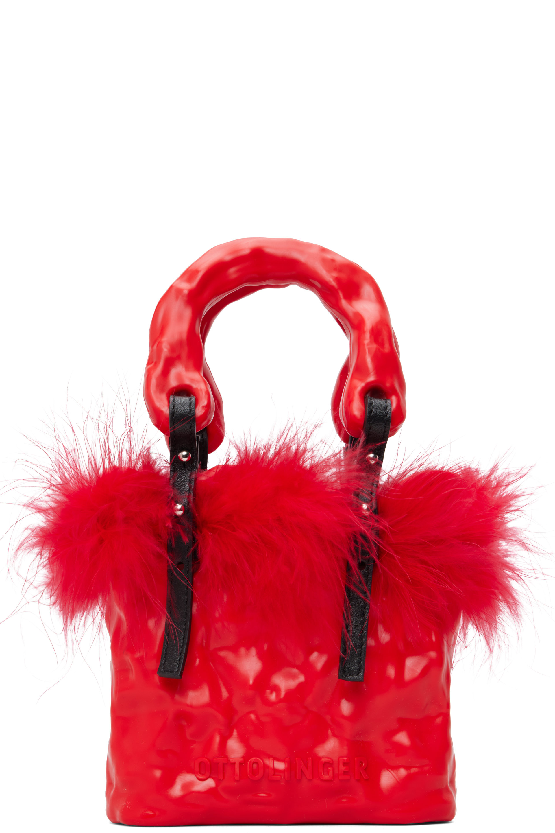 Ottolinger - Red Signature Fluff Ceramic Bag