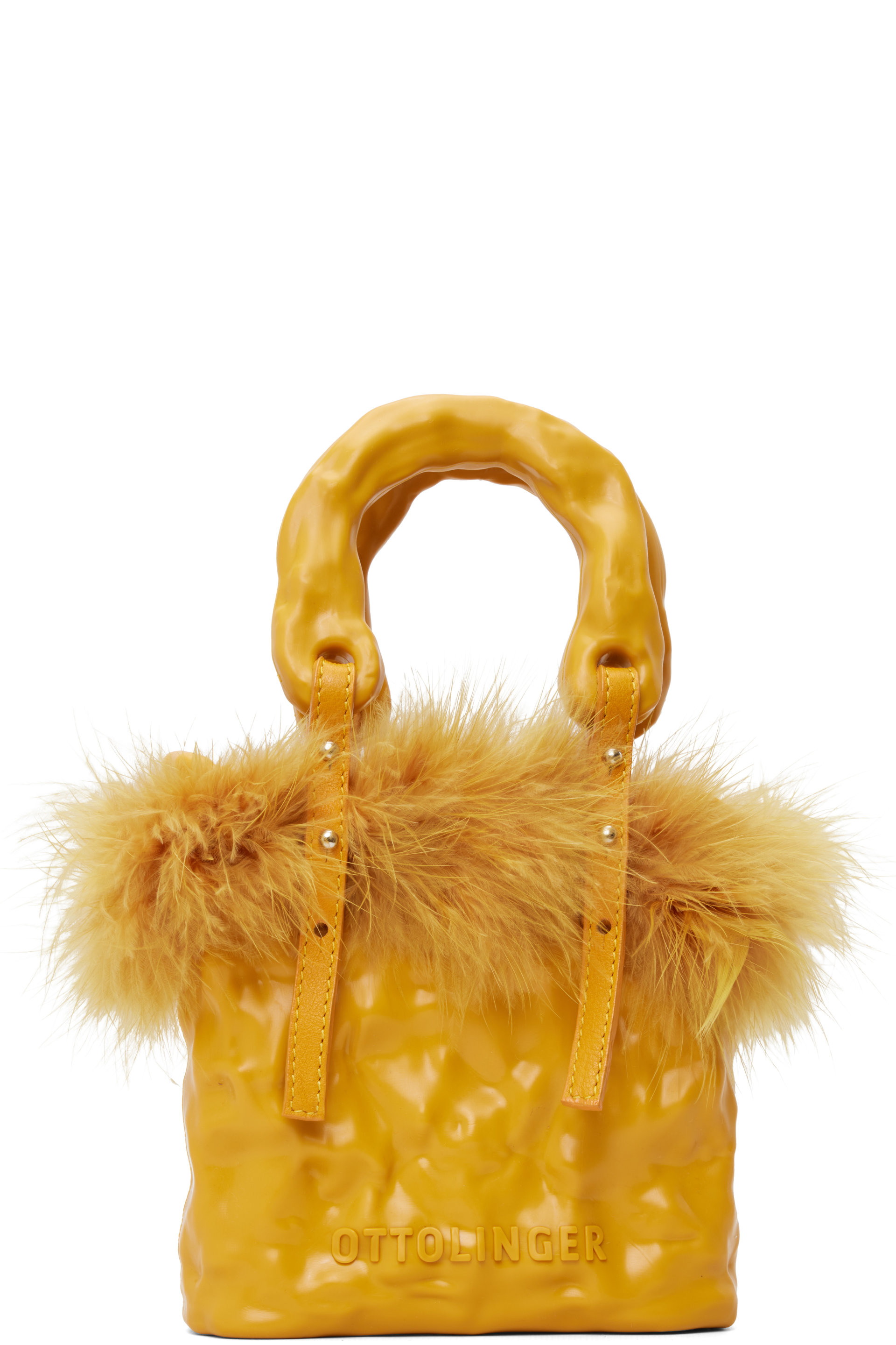 Ottolinger - Yellow Signature Fluff Ceramic Bag