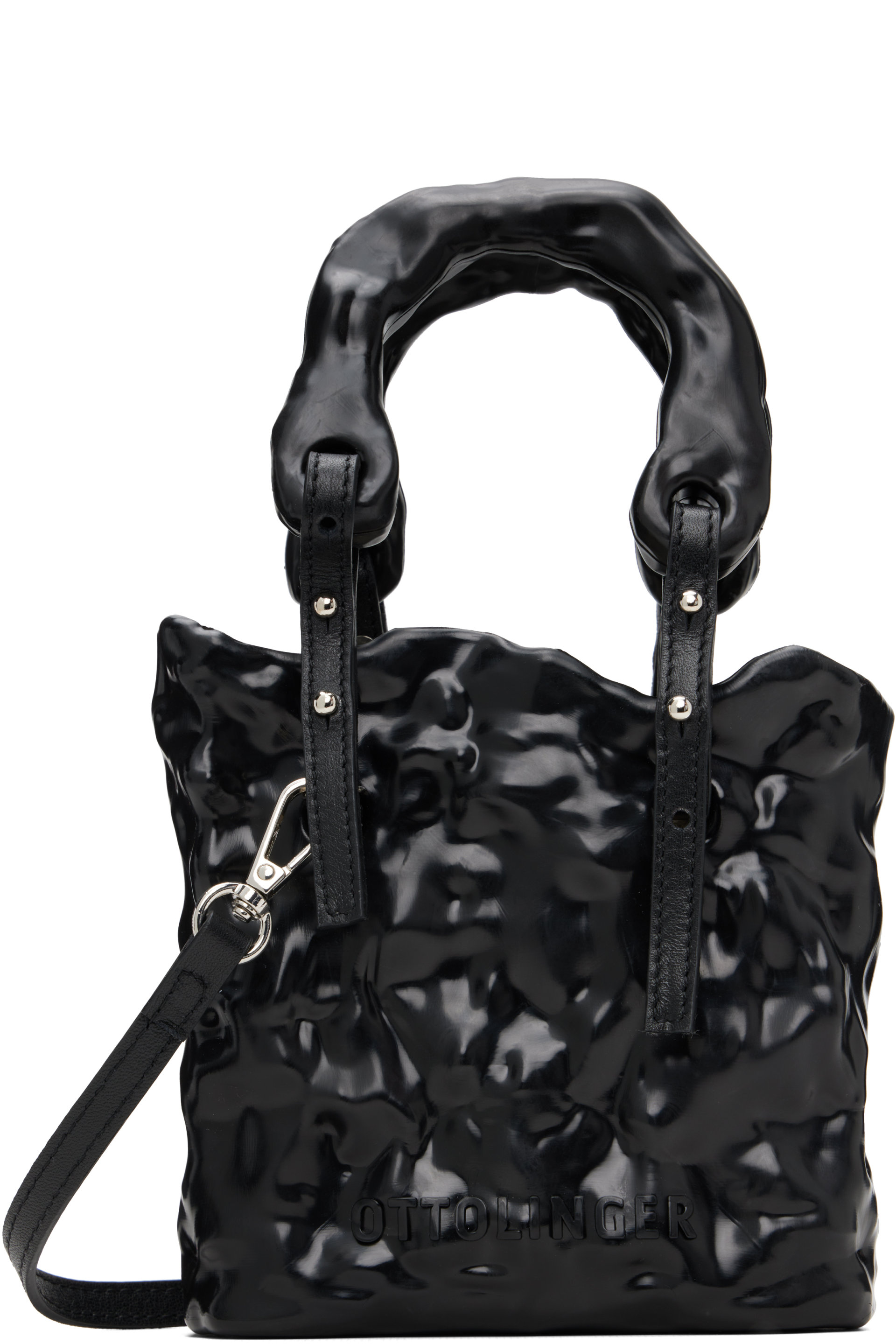 Ottolinger - Black Signature Crossbody Ceramic Bag