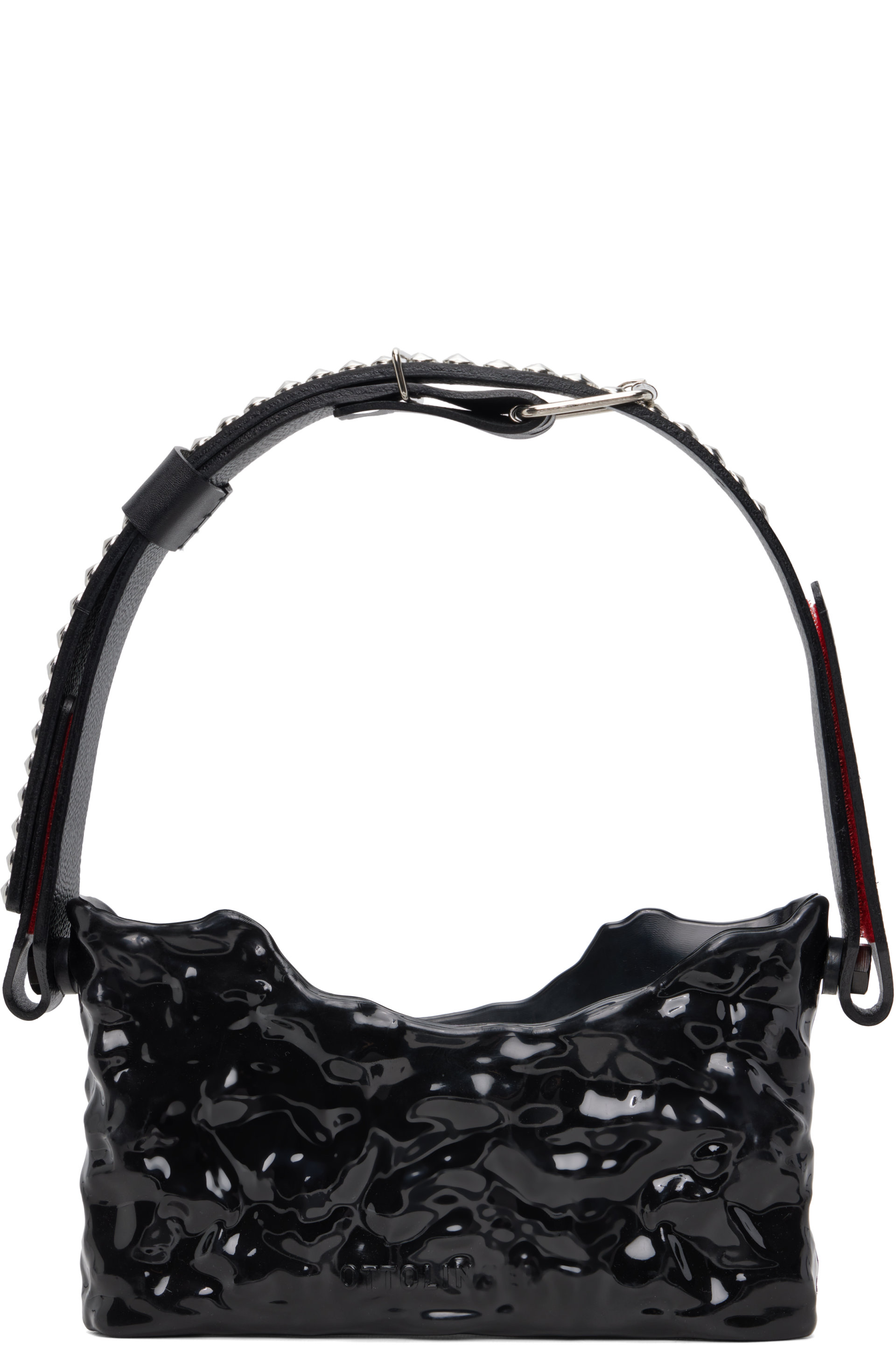 Ottolinger - Black Studded Baguette Bag