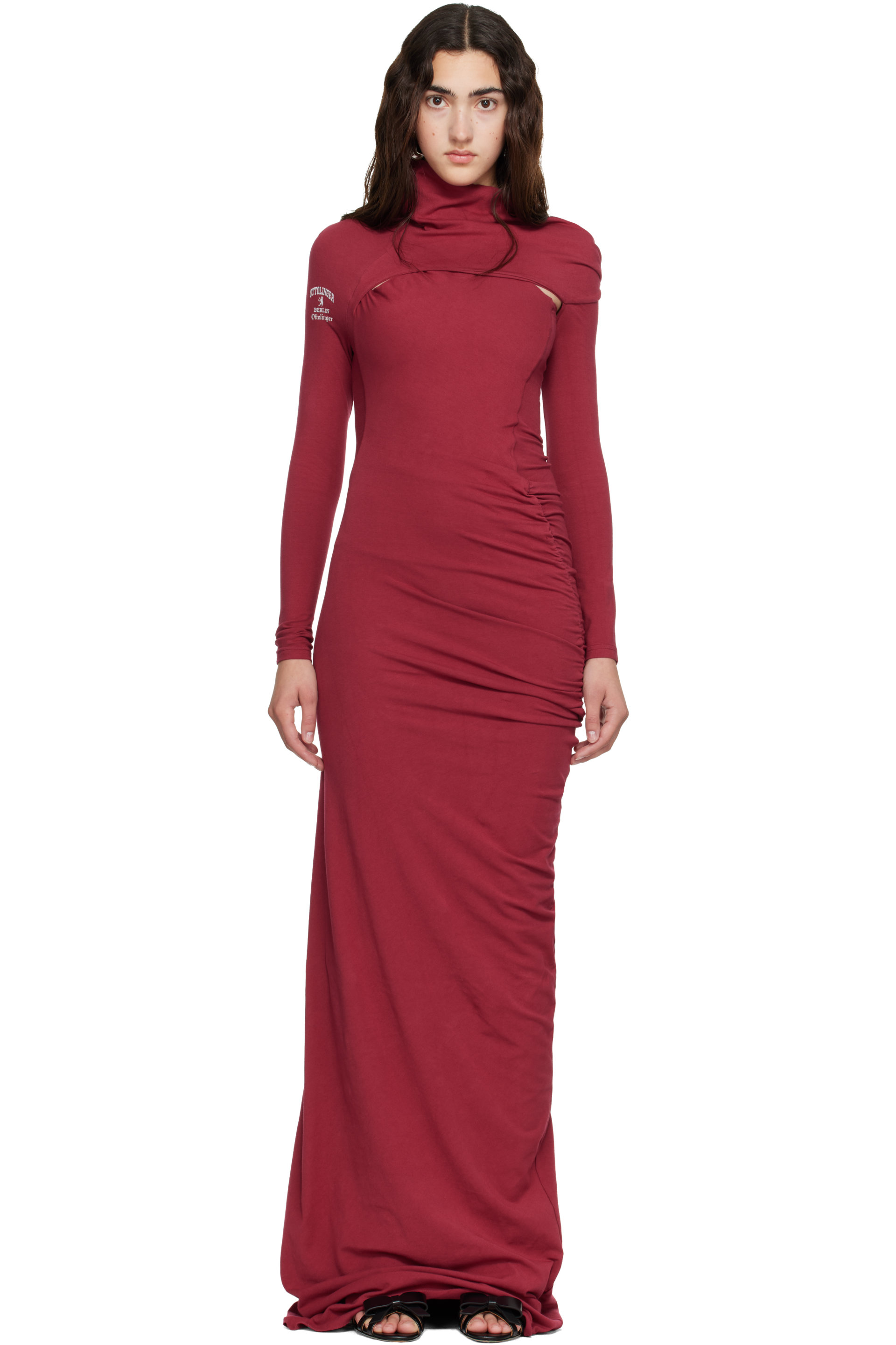 Ottolinger - Red Lounge Gown Maxi Dress