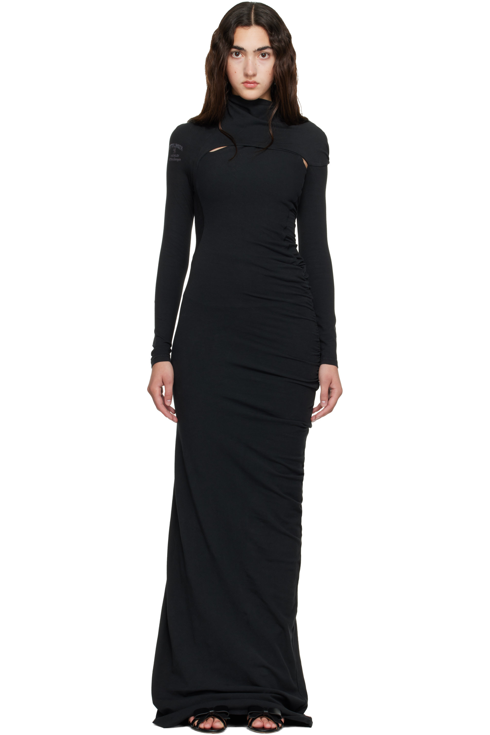 Ottolinger - Black Lounge Gown Maxi Dress
