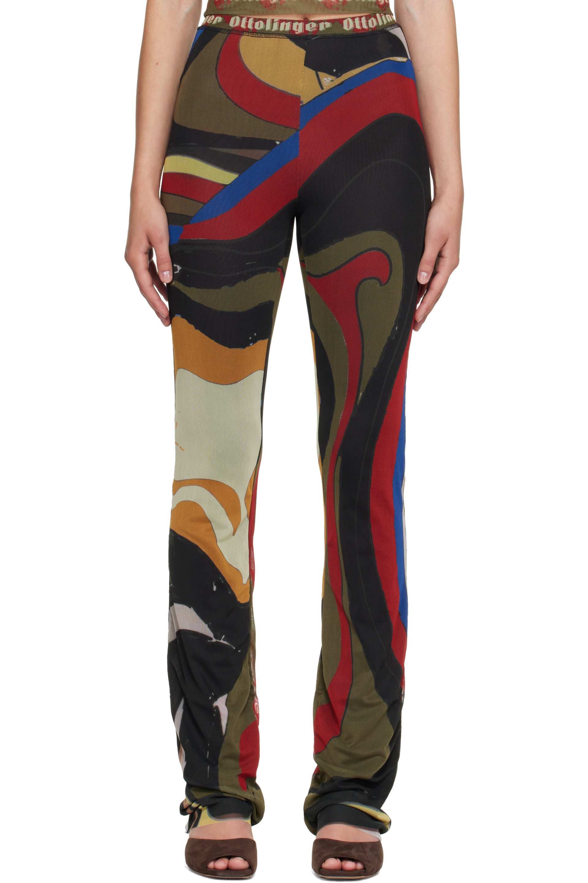 Ottolinger - Multicolor Mesh Lounge Pants