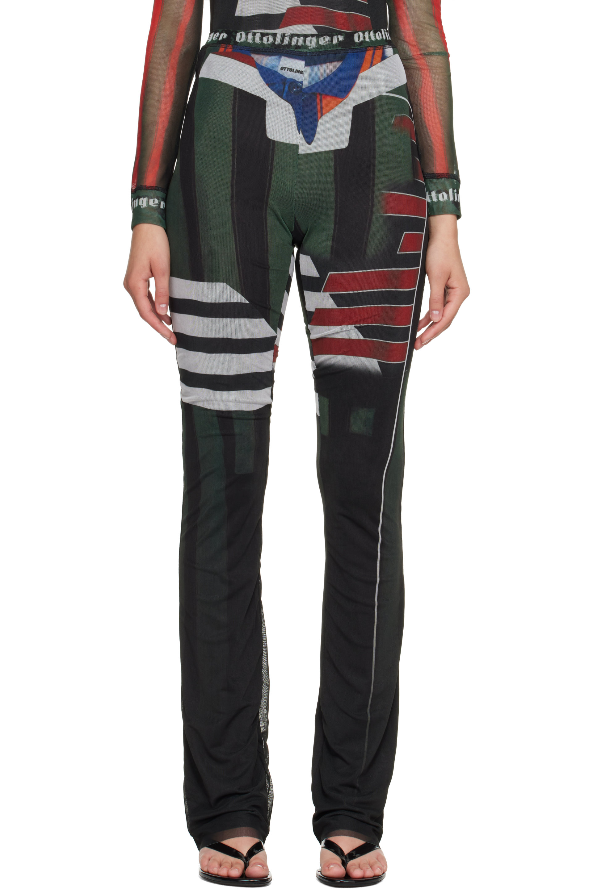 Ottolinger - Multicolor Mesh Lounge Pants