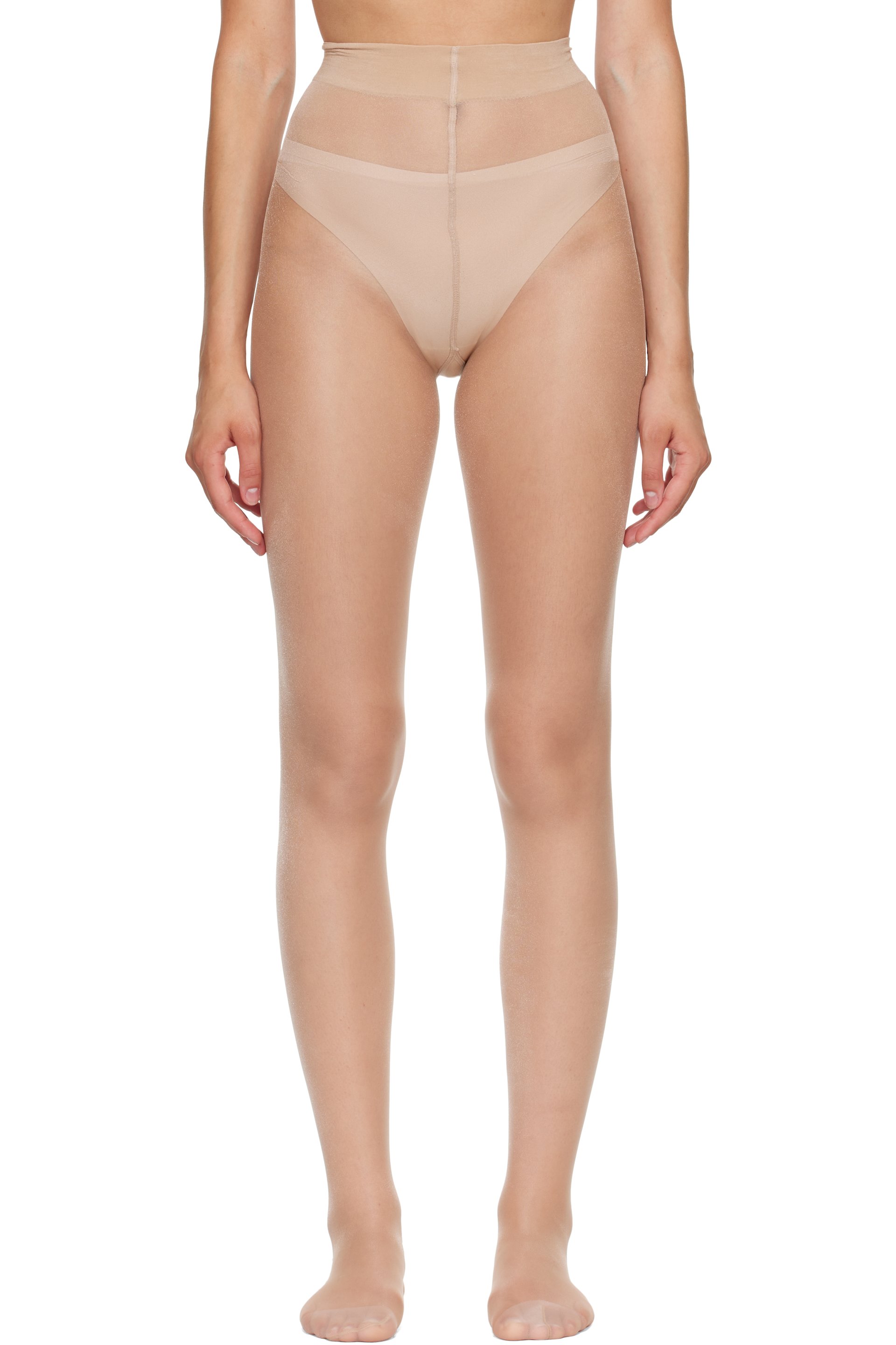 Wolford - Beige Satin Touch 20 Tights