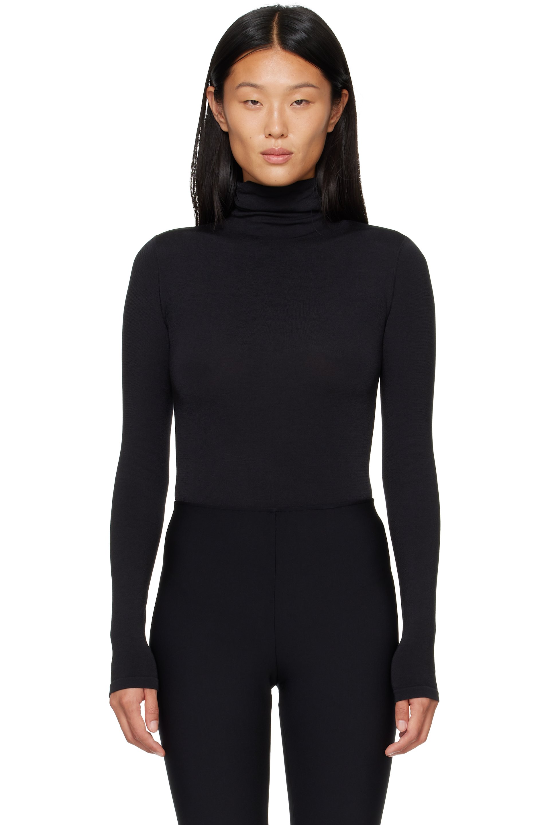 Wolford - Black Colorado String Bodysuit