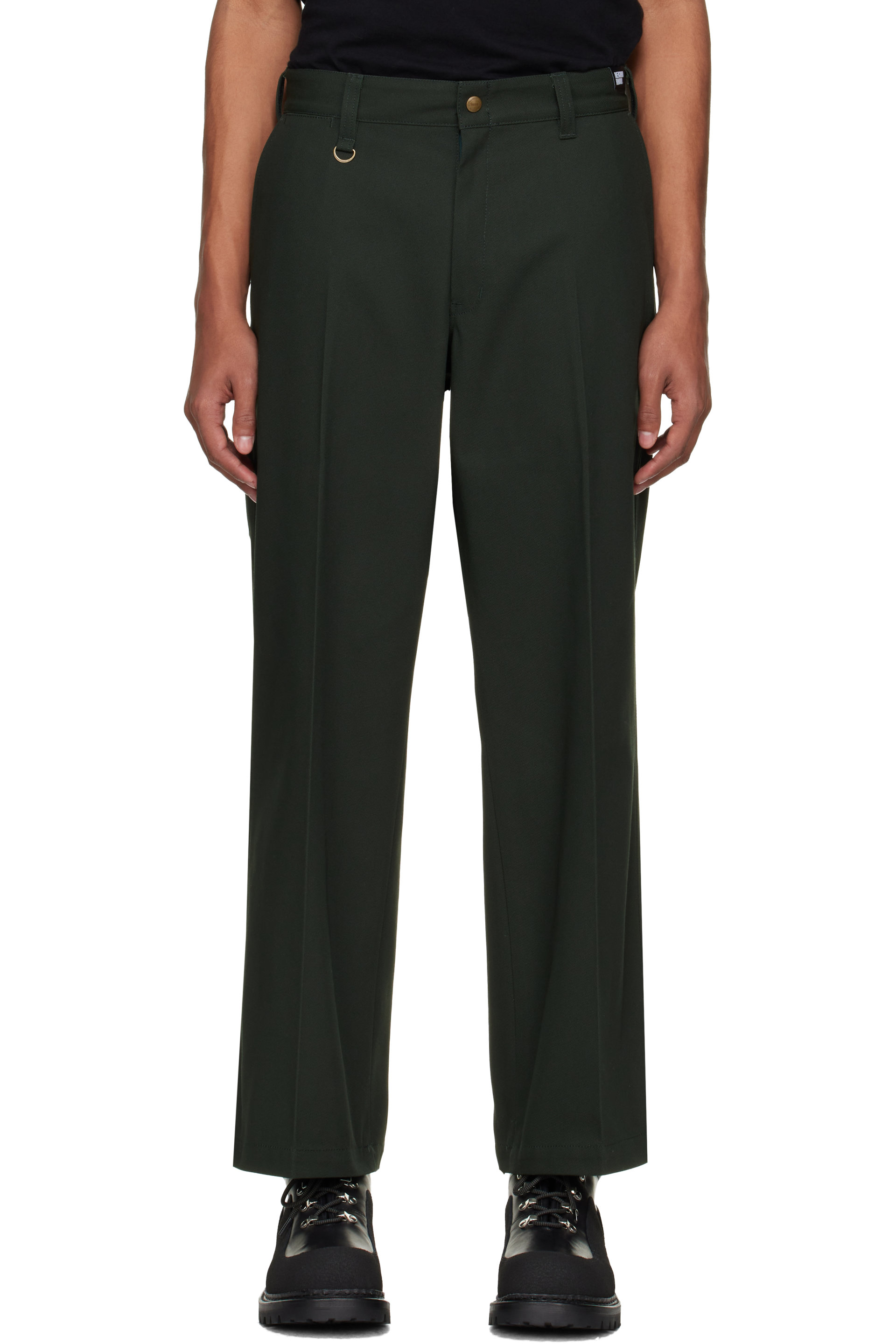 Neighborhood - Green Wide Work Trousers