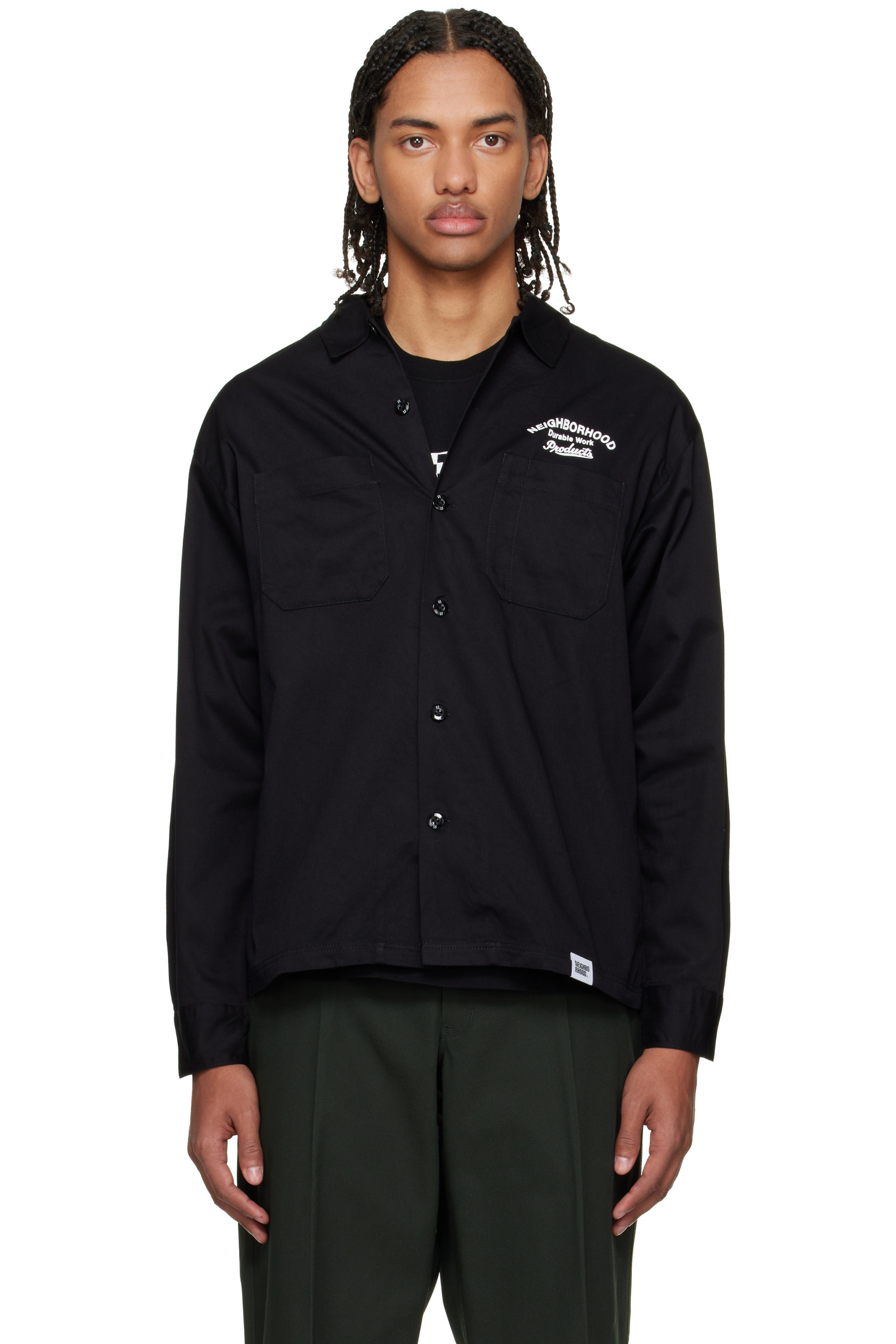 Neighborhood - Black LS Classic Work Shirt
