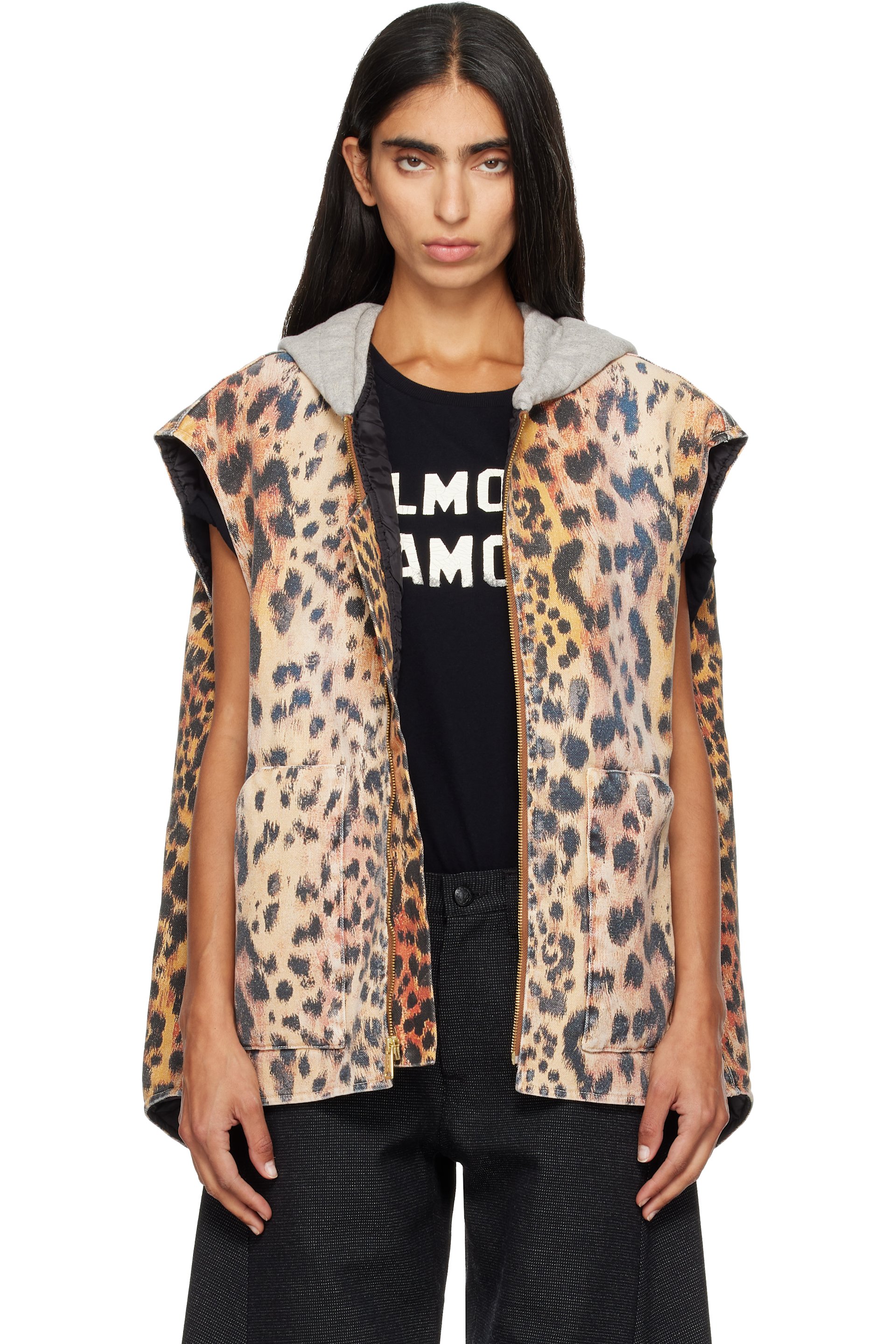 R13 - Beige Relaxed Workwear Vest