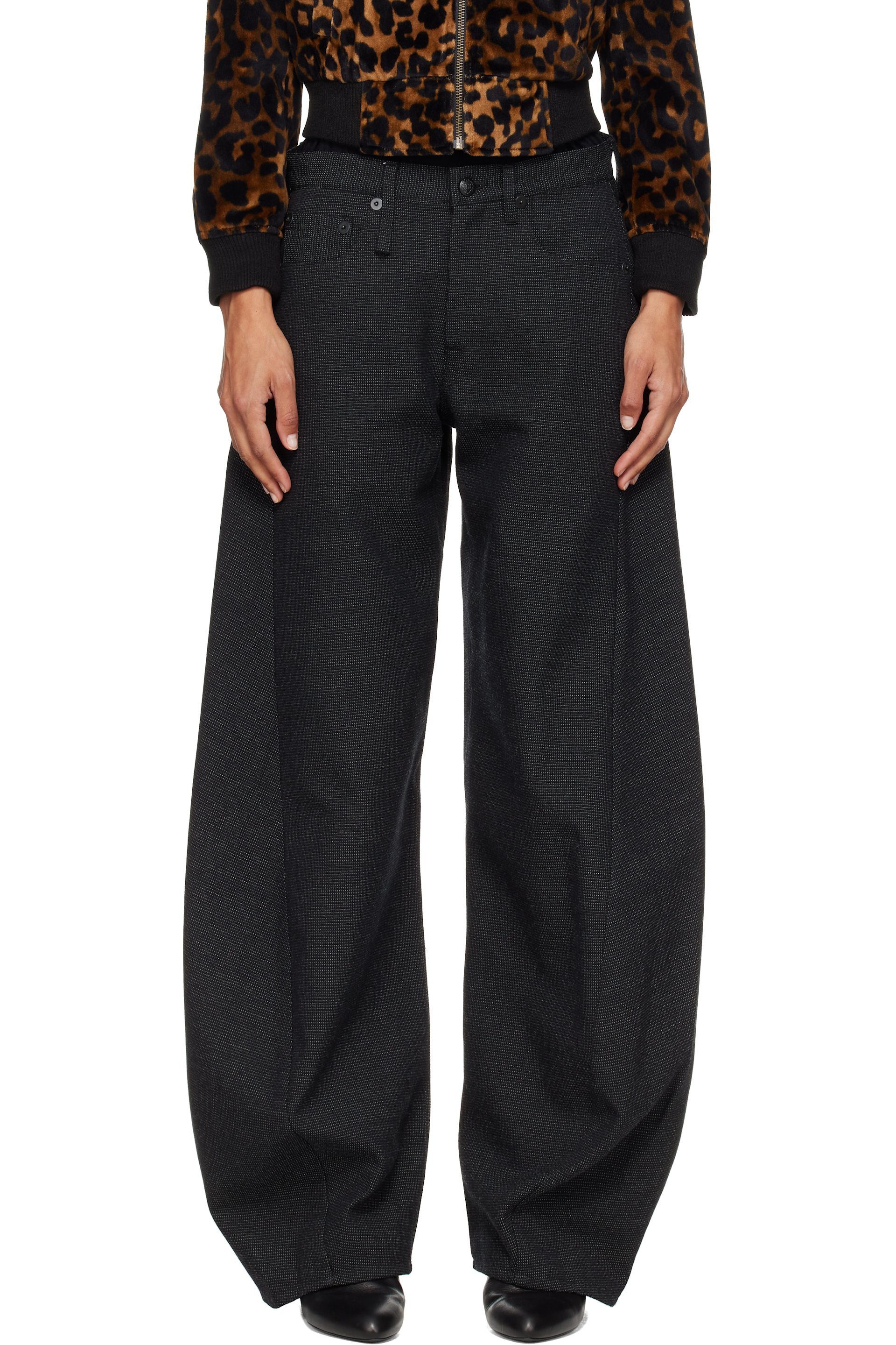 R13 - Gray Janine Trousers