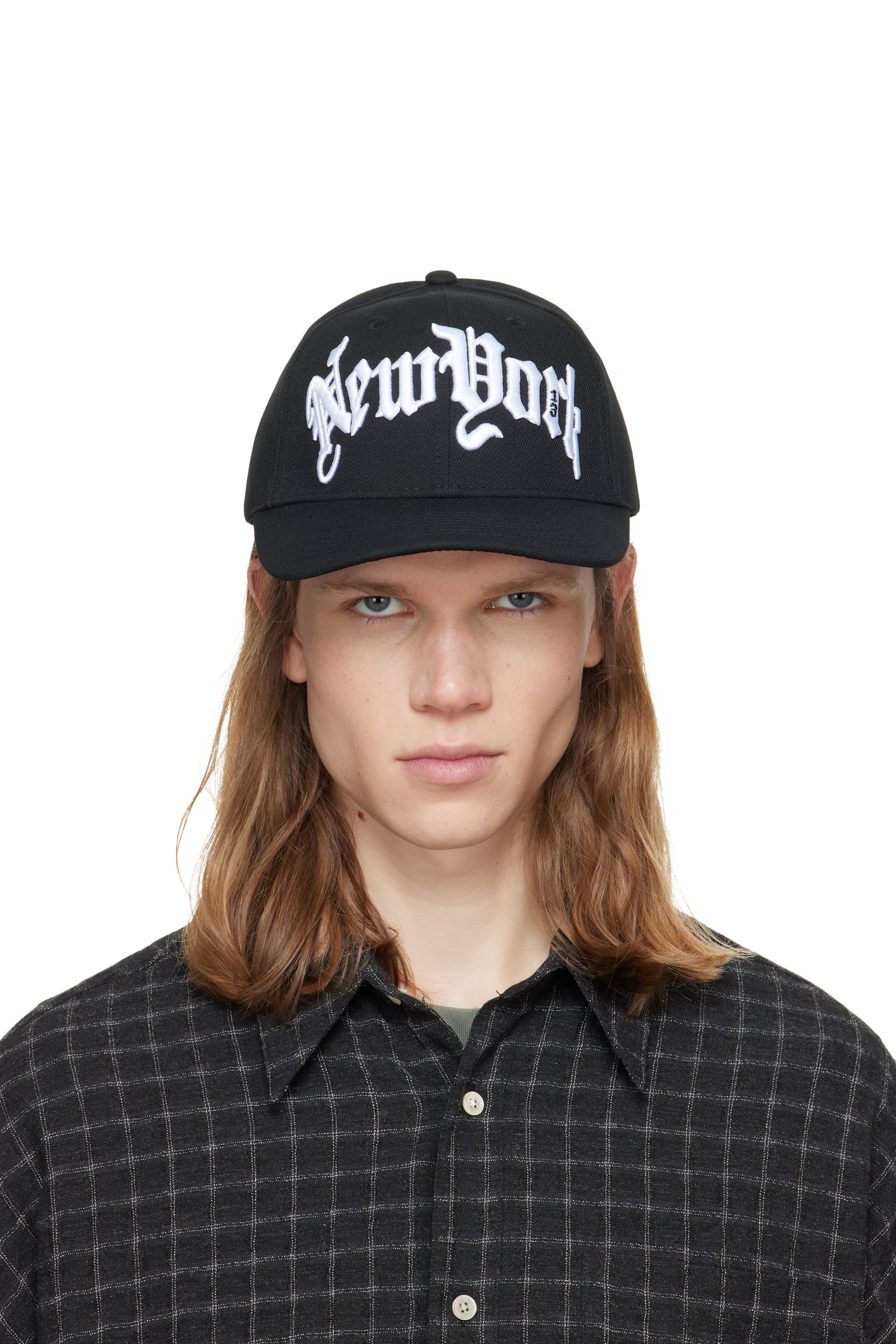 R13 - Black 'New York' Baseball Cap