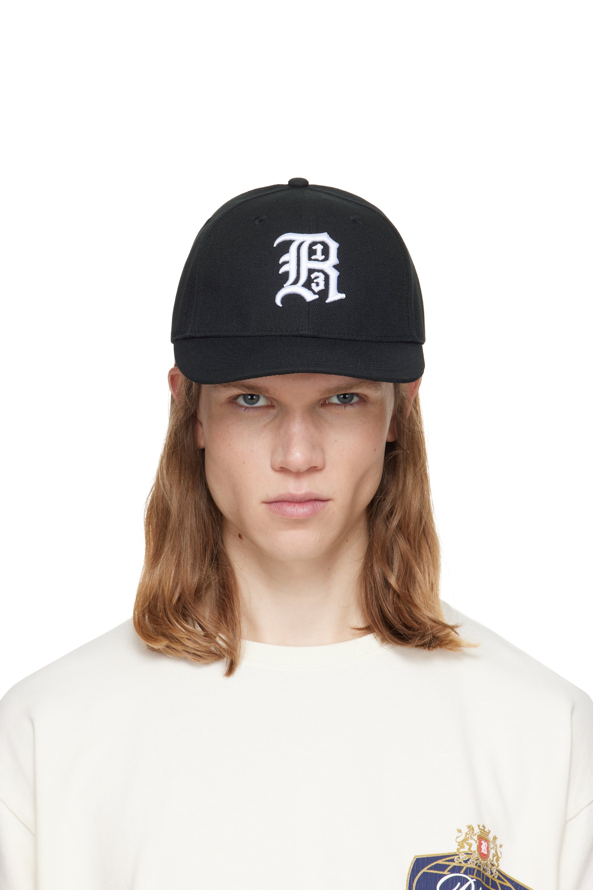 R13 - Black 'R13' Baseball Cap