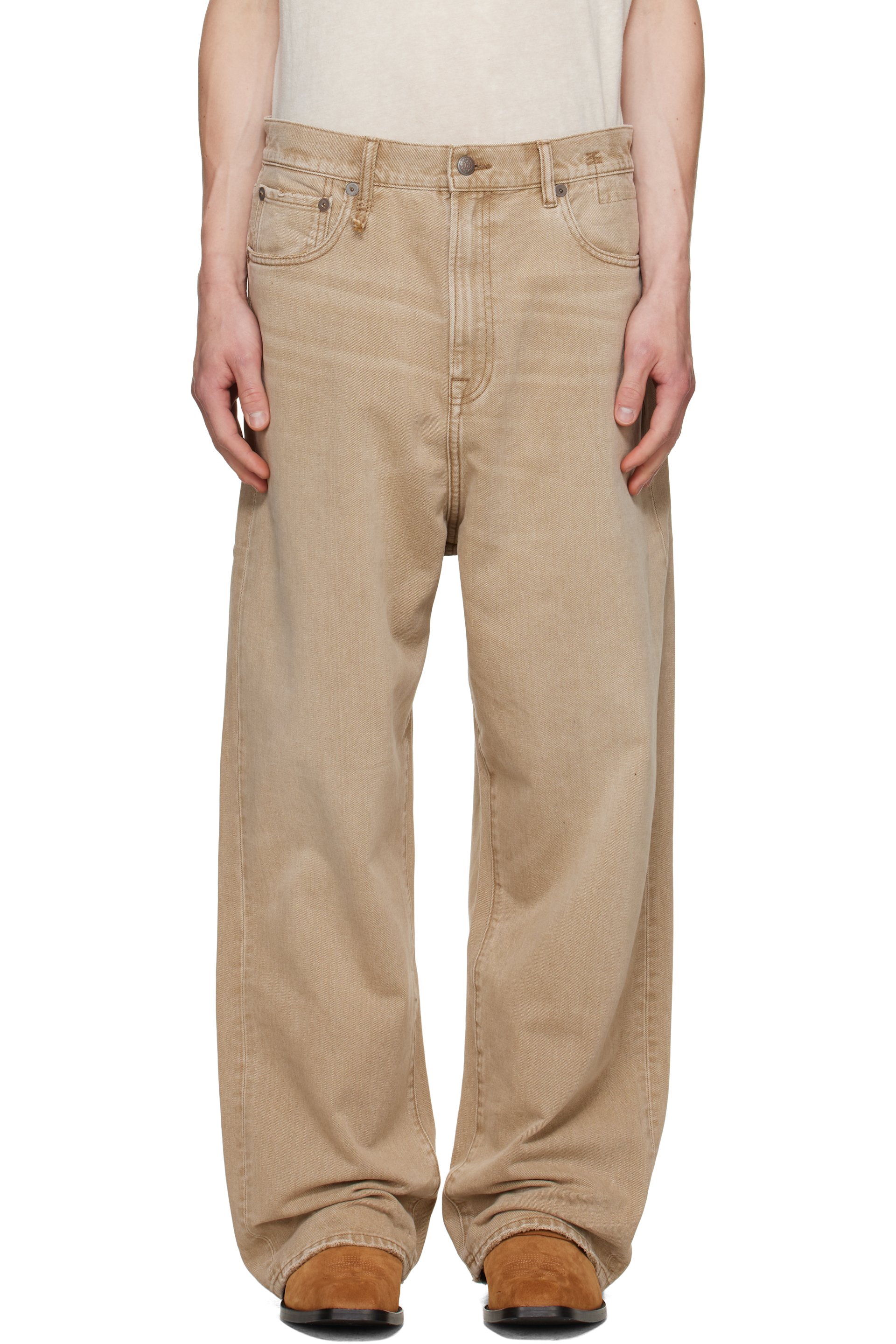 R13 - Beige Venti Jeans