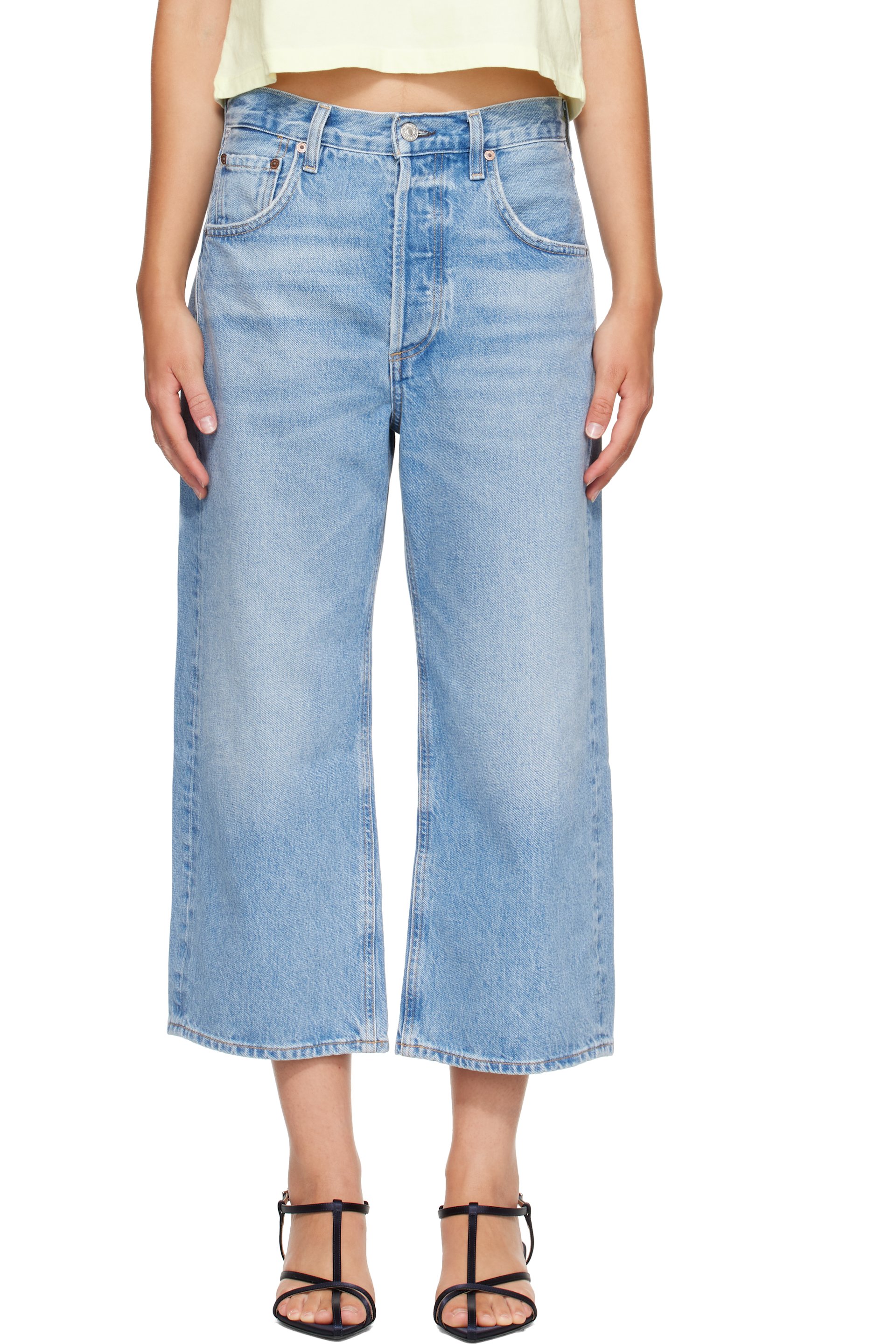 Citizens of Humanity - Blue Vintage Culotte Jeans