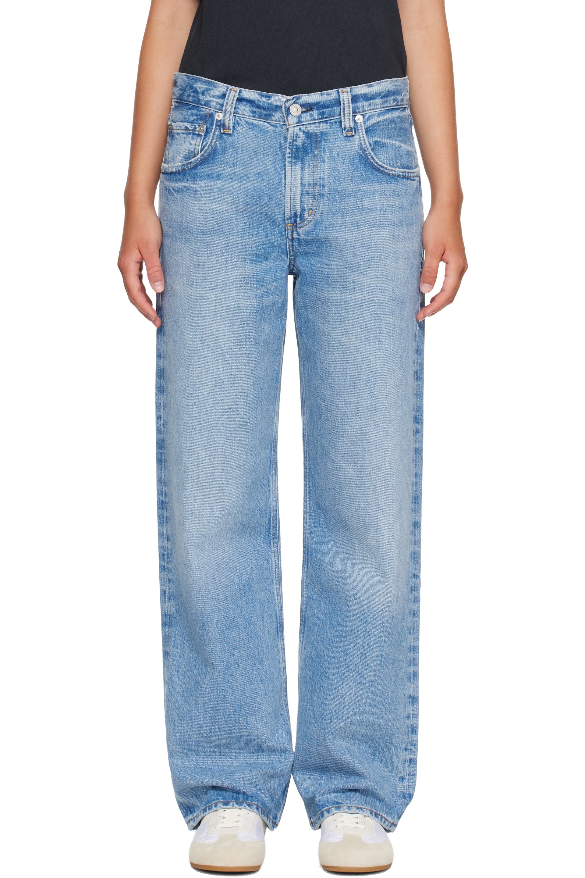 Citizens of Humanity - Blue Lindz Easy Straight Jeans