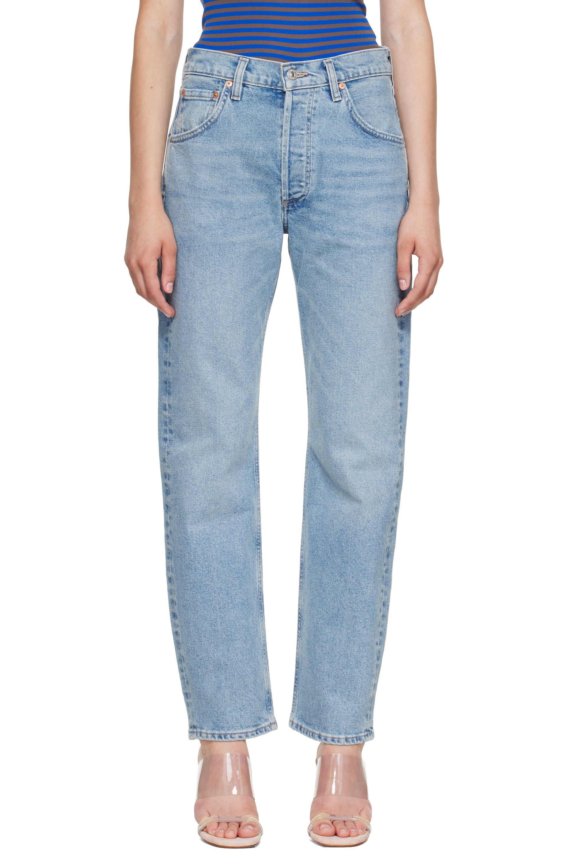 Citizens of Humanity - Blue Winslow Boyfriend Long Jeans