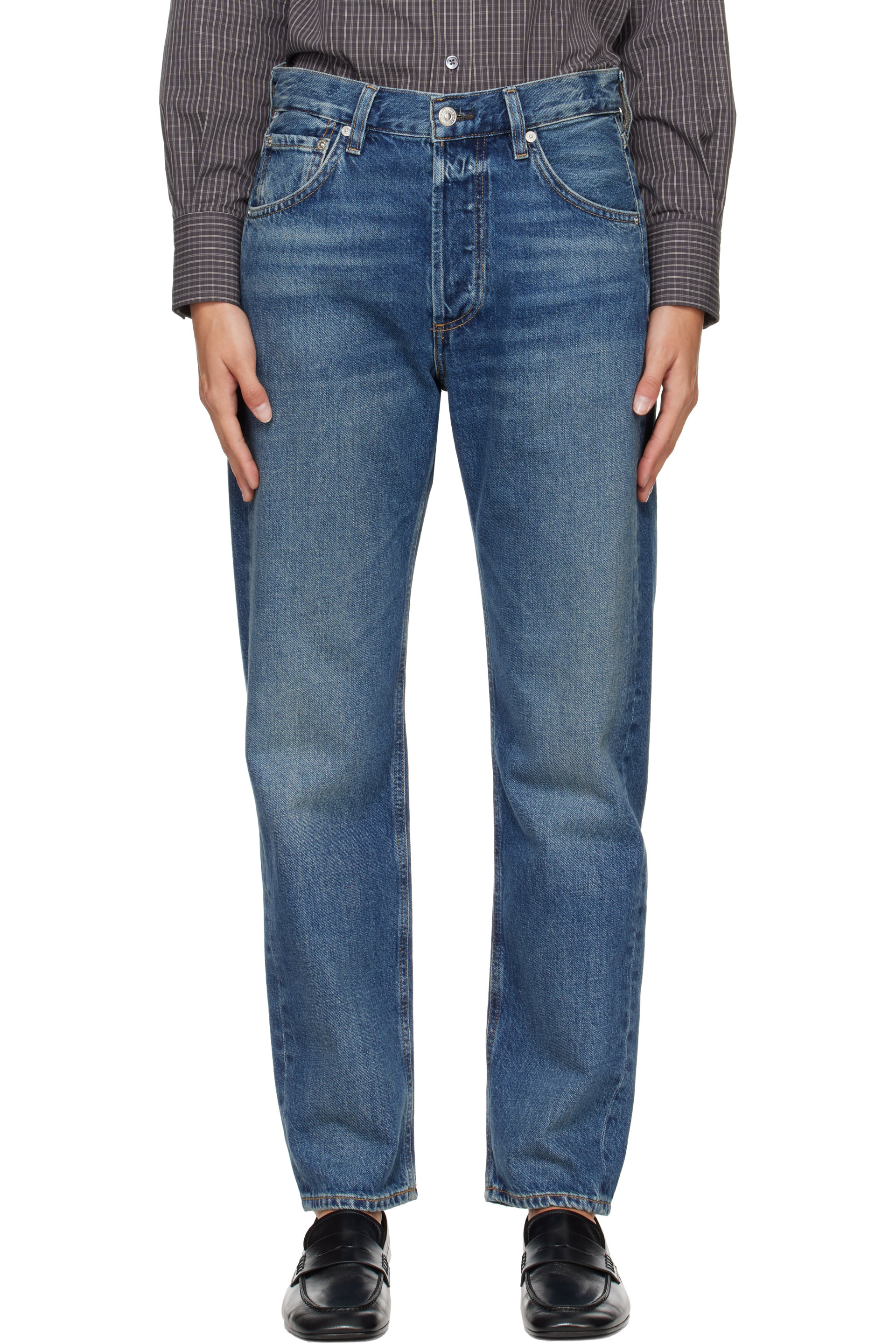Citizens of Humanity - Blue Winslow Boyfriend Long Jeans